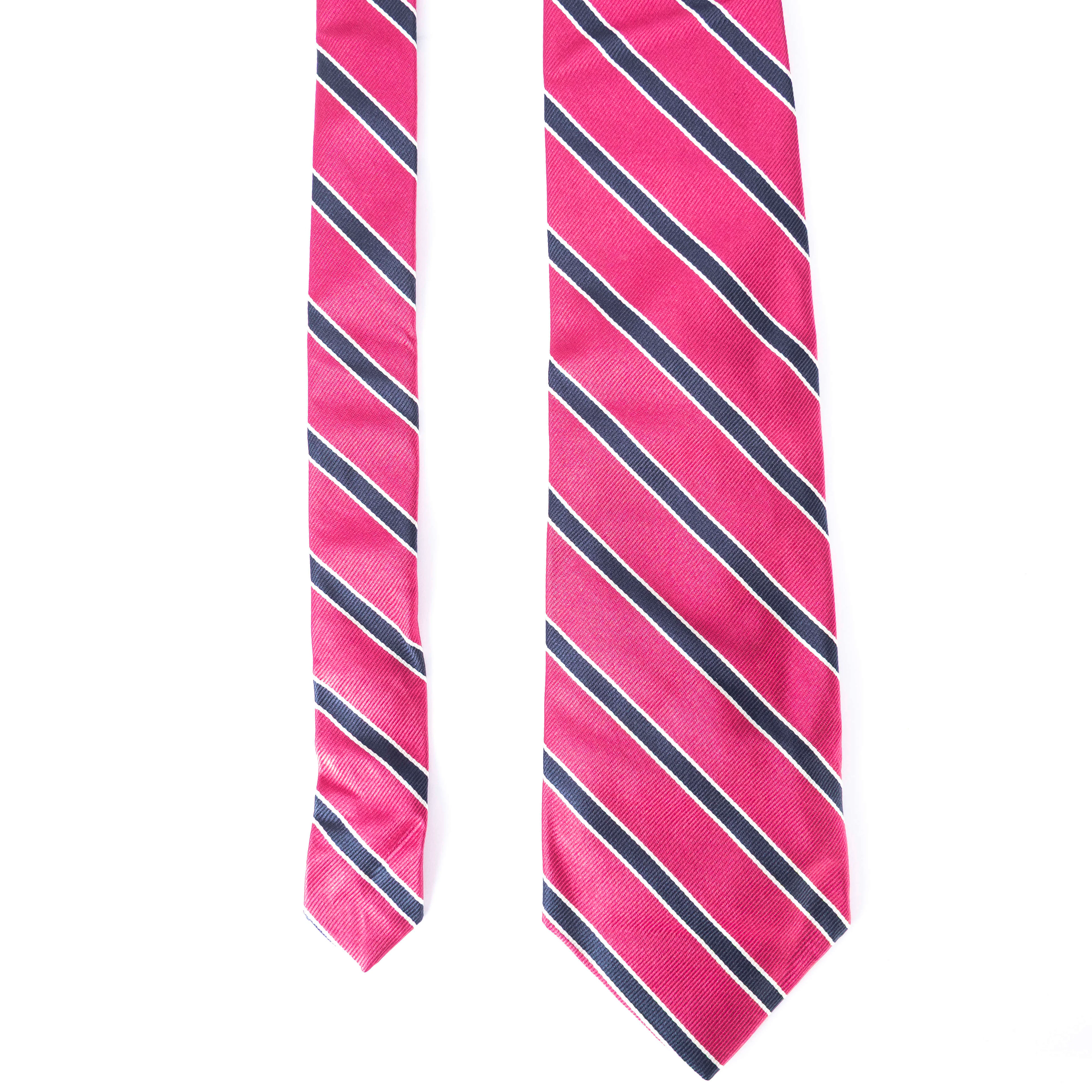 Pink Striped Tie