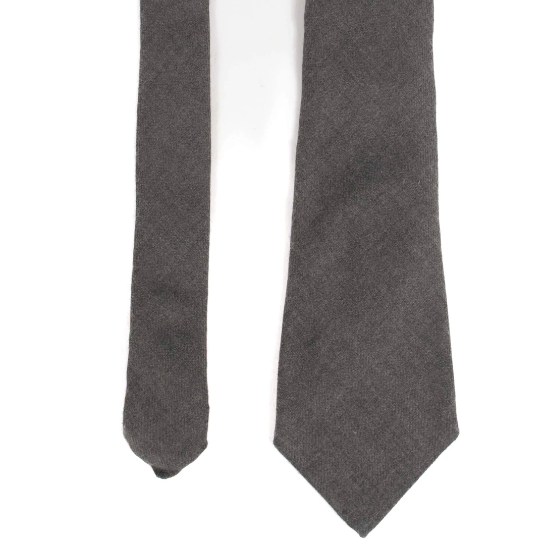 Ströms Grey Wool Tie