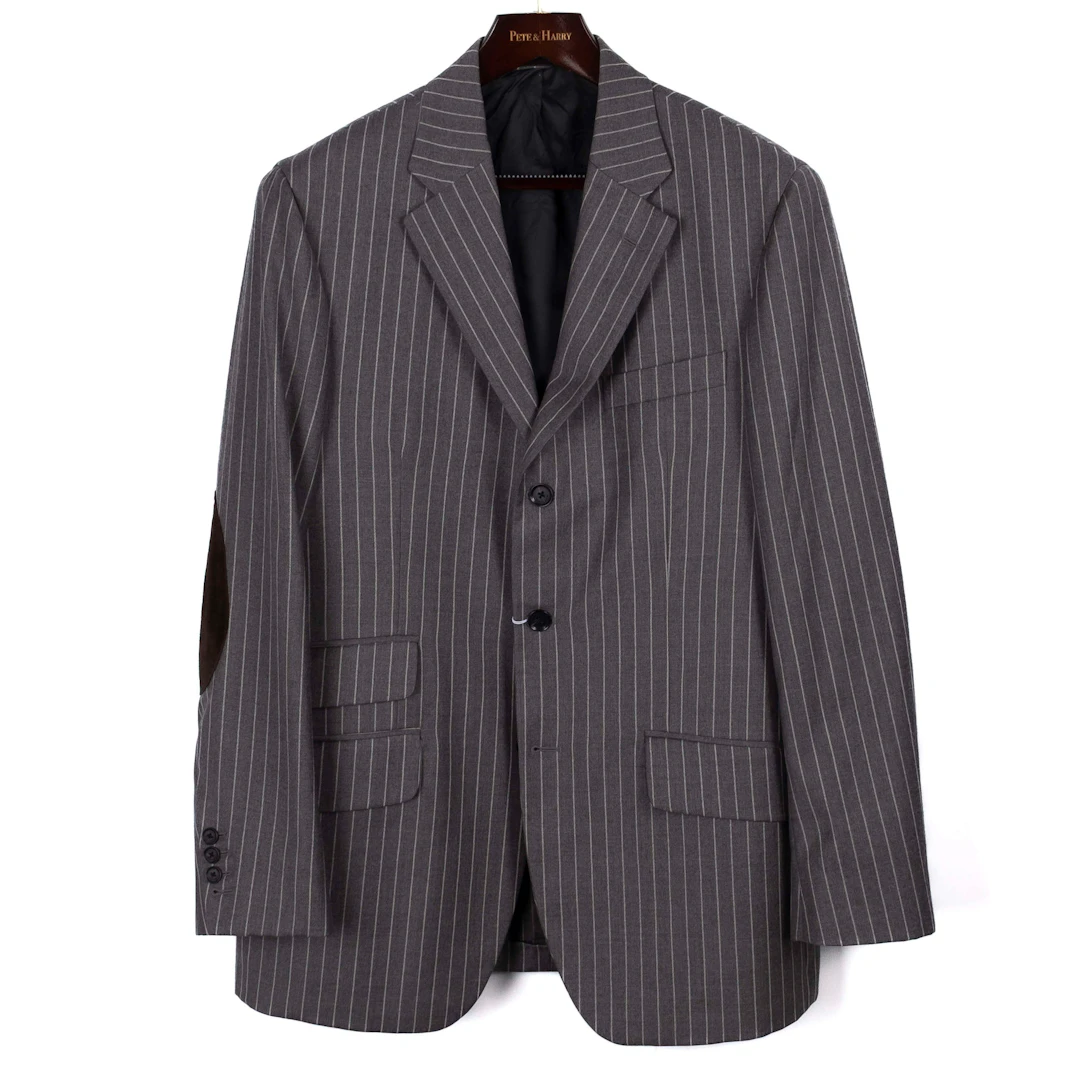 Grey Pinstripe Sport Coat