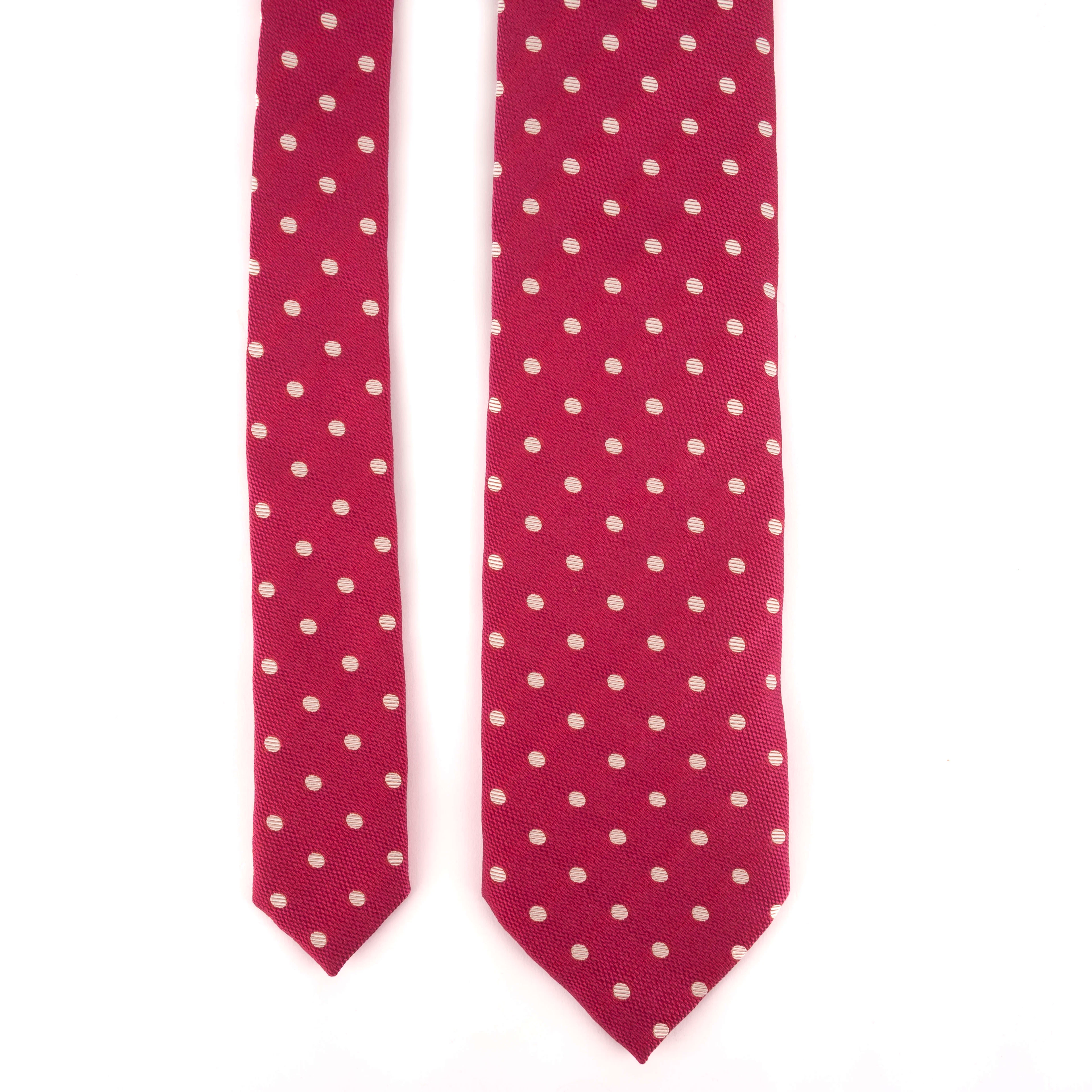 Pink Dotted Tie