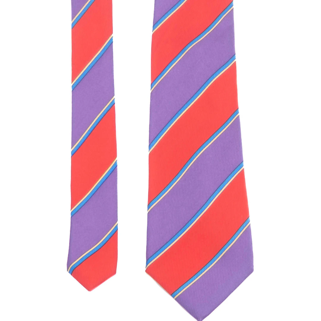 Red and Purple Tie