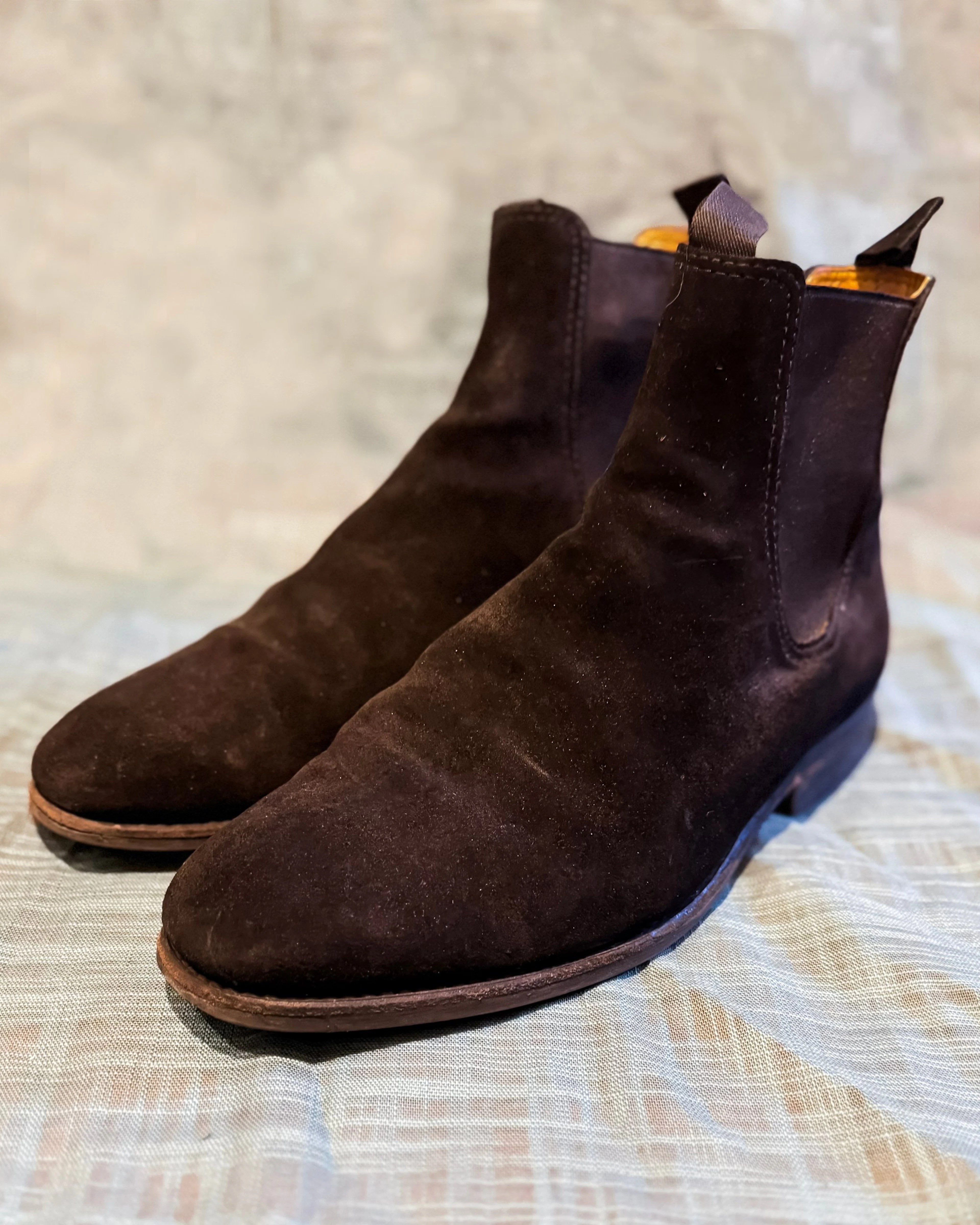Myrqvist · Boots · Suede