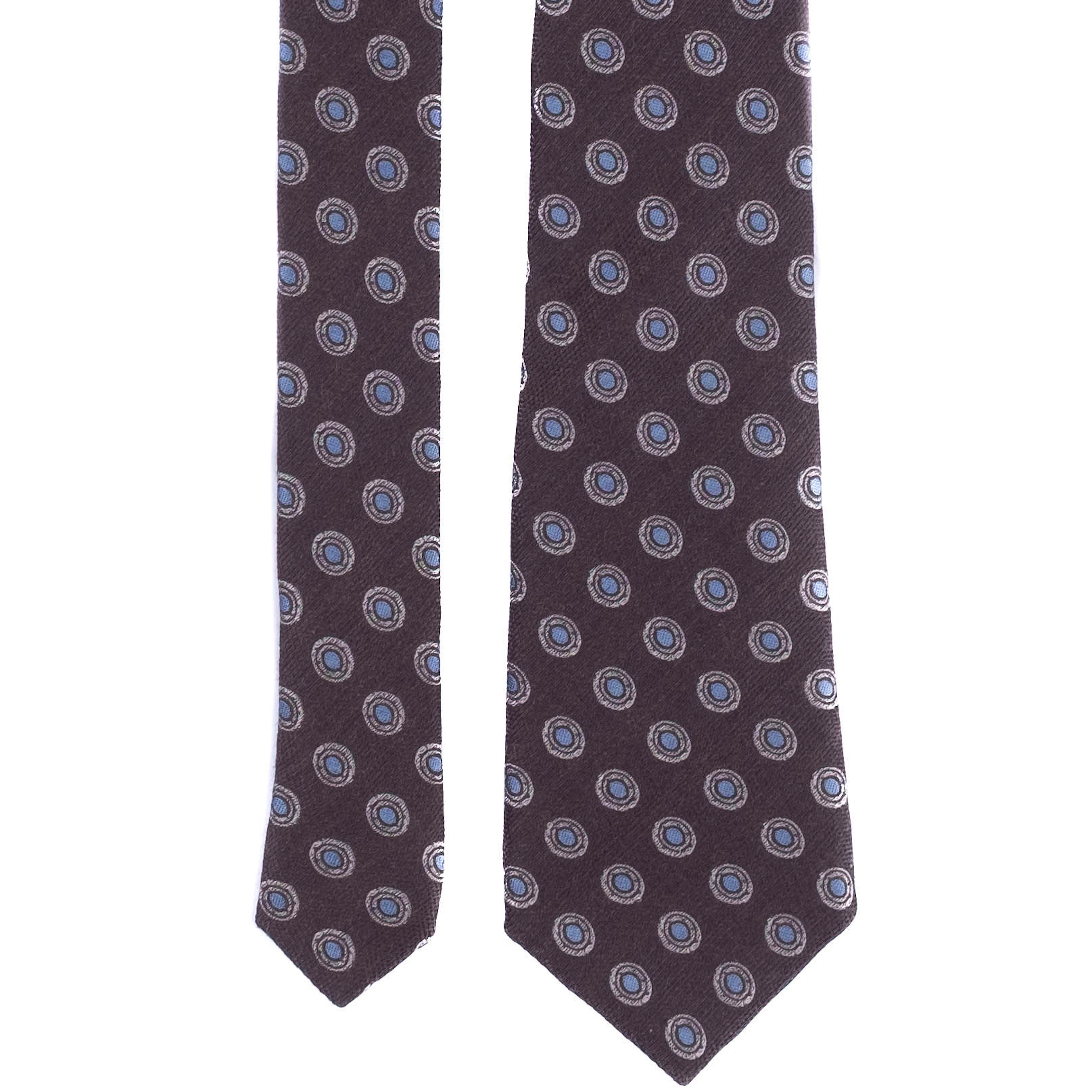 Brown Patterned Tie