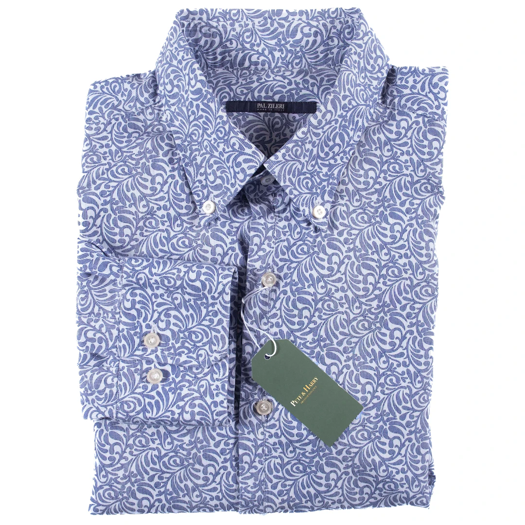 Pal Zileri Blue Shirt