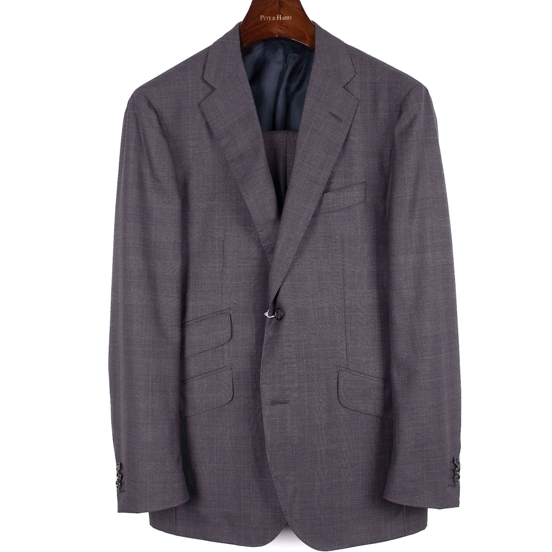 Grey Checked Suit