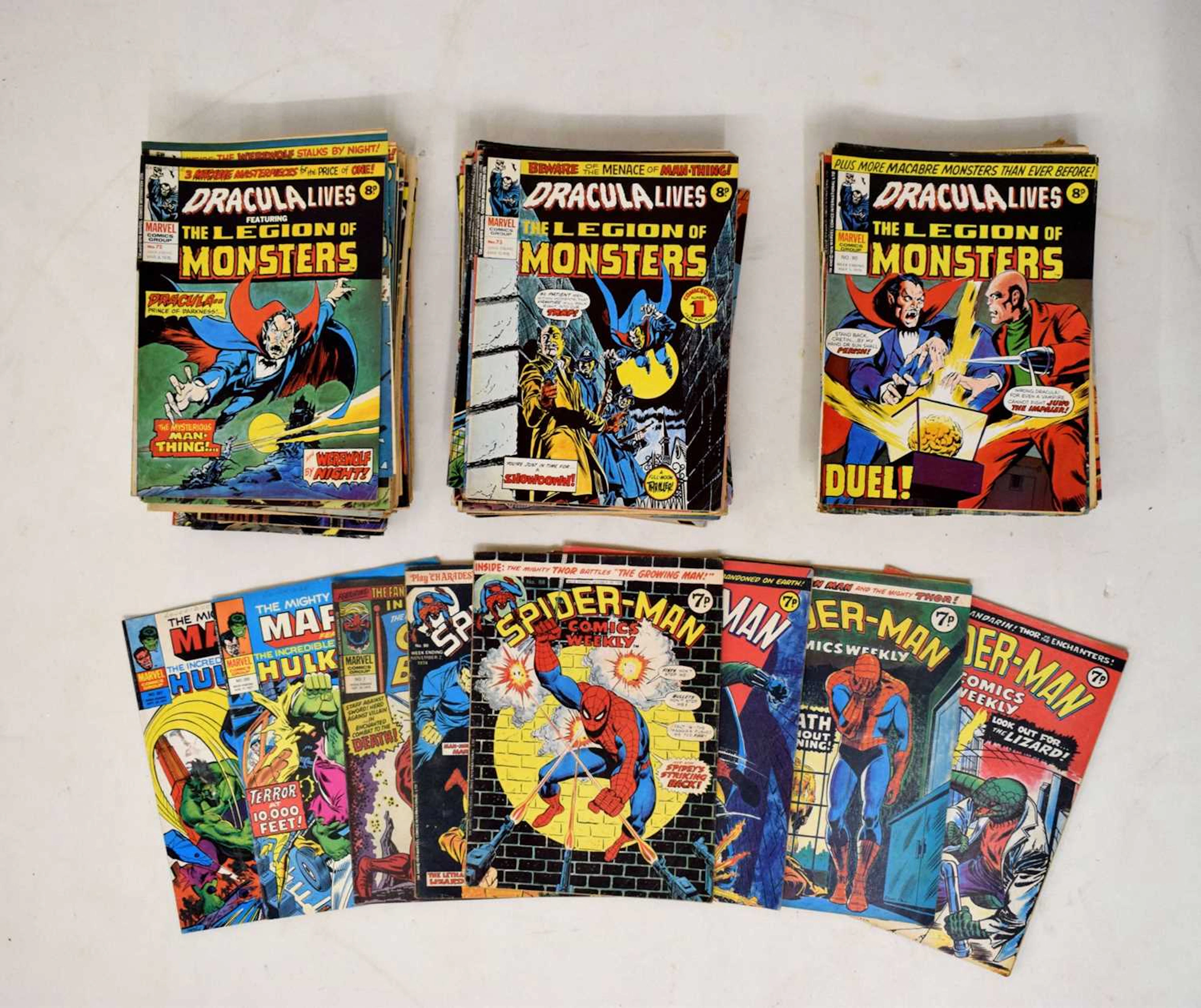 Collection of UK issue Marvel and other comics, assorted series to