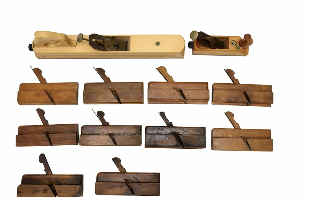 Collection of woodwork planes to include two ECE German examples