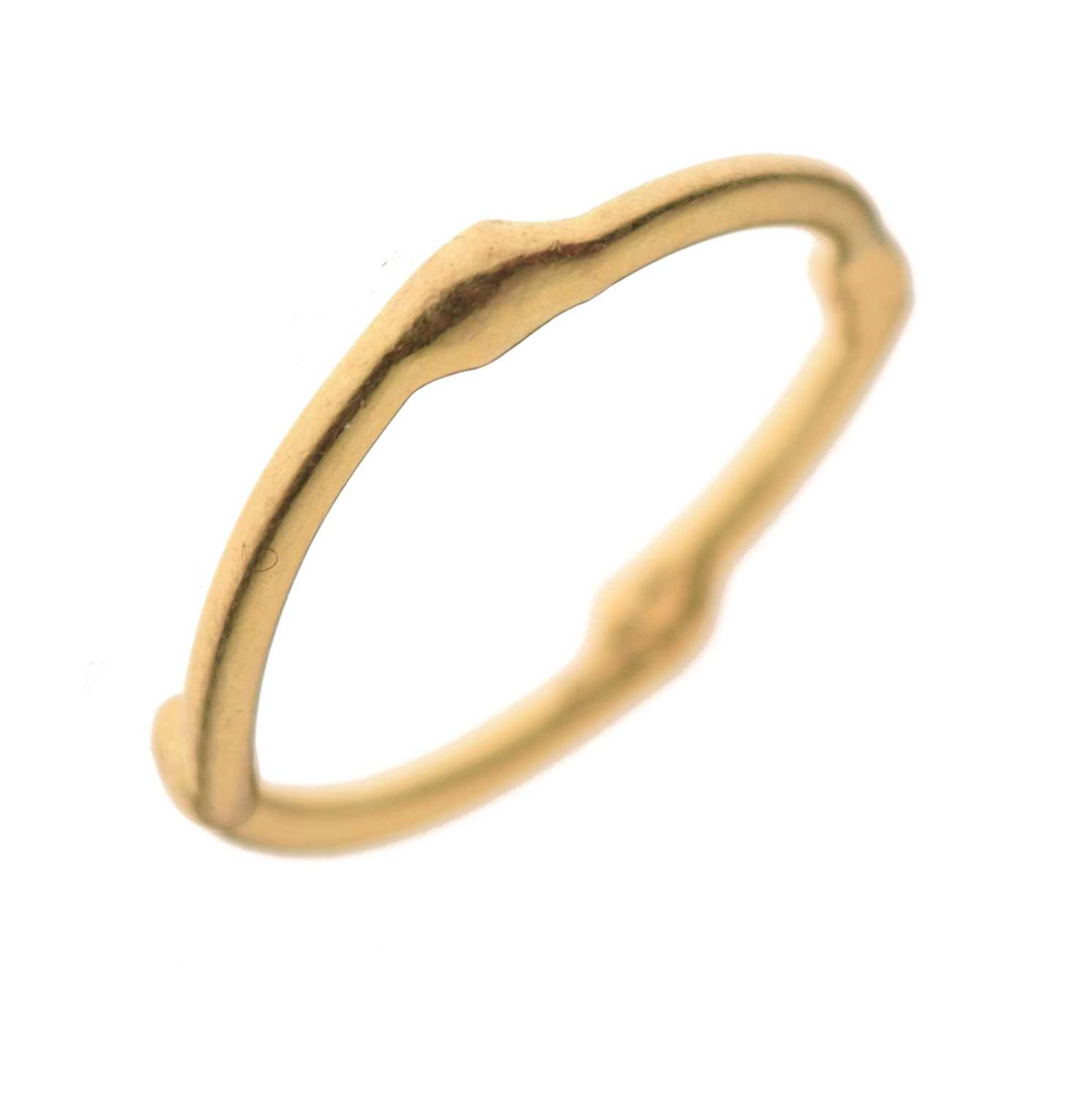 Watling of Lacock 18ct yellow gold 'Cyclone' ring