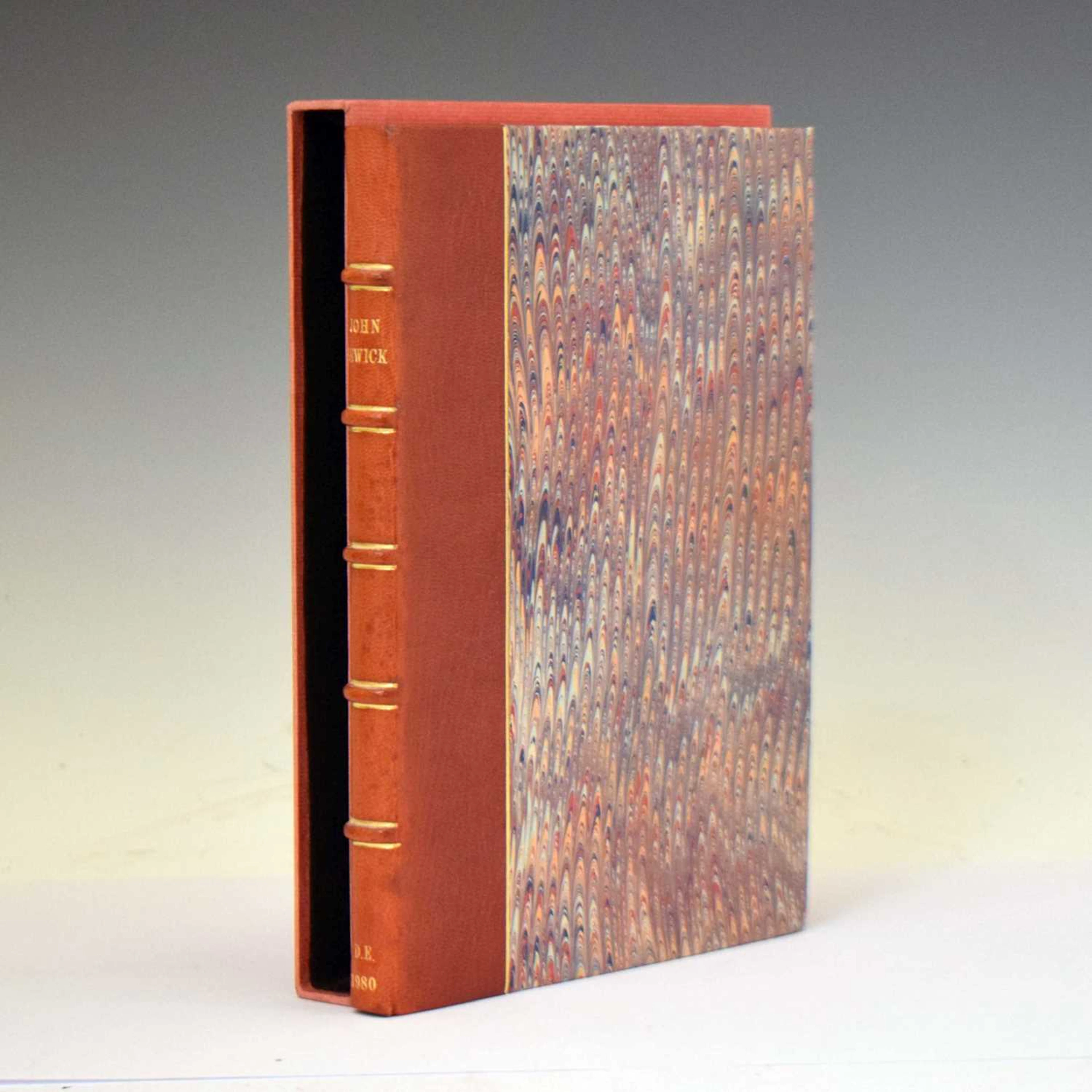 David Esslemont (binding), John Bewick, 'A Selection of Wood Engravings'