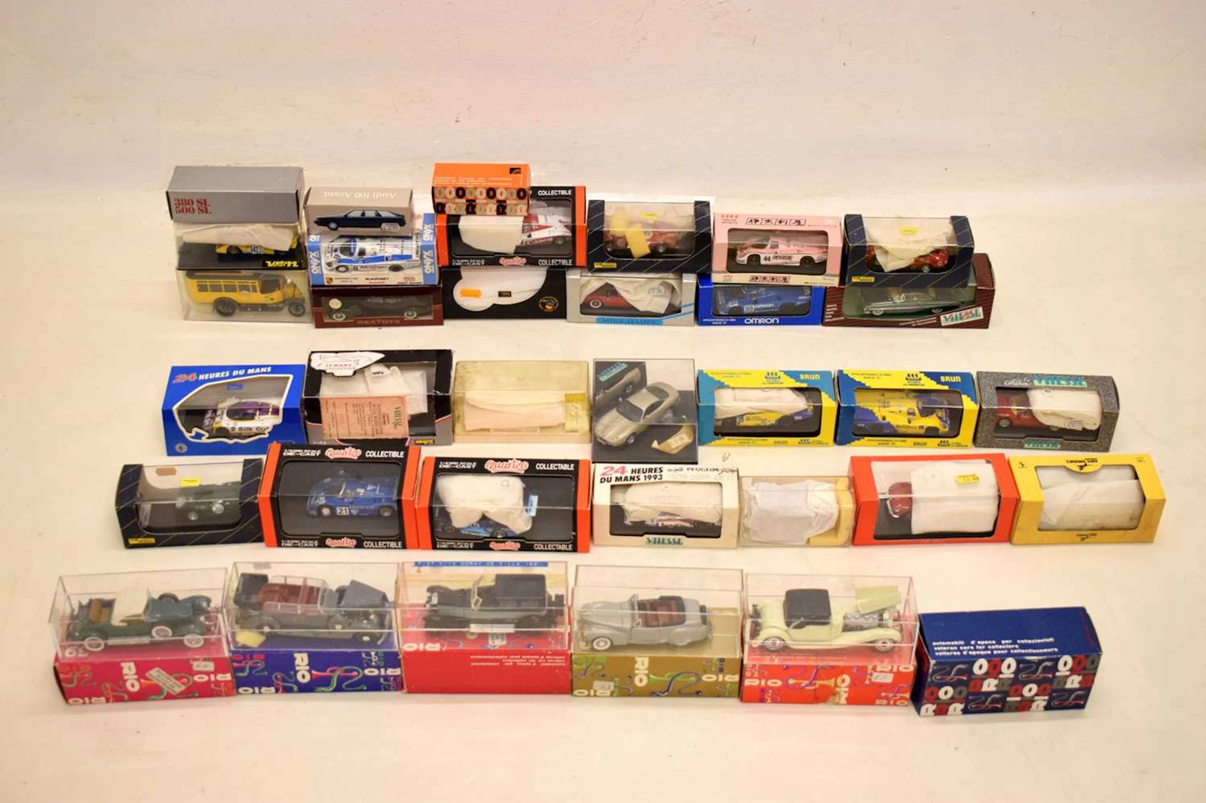 Mixed collection of Continental and other model vehicles