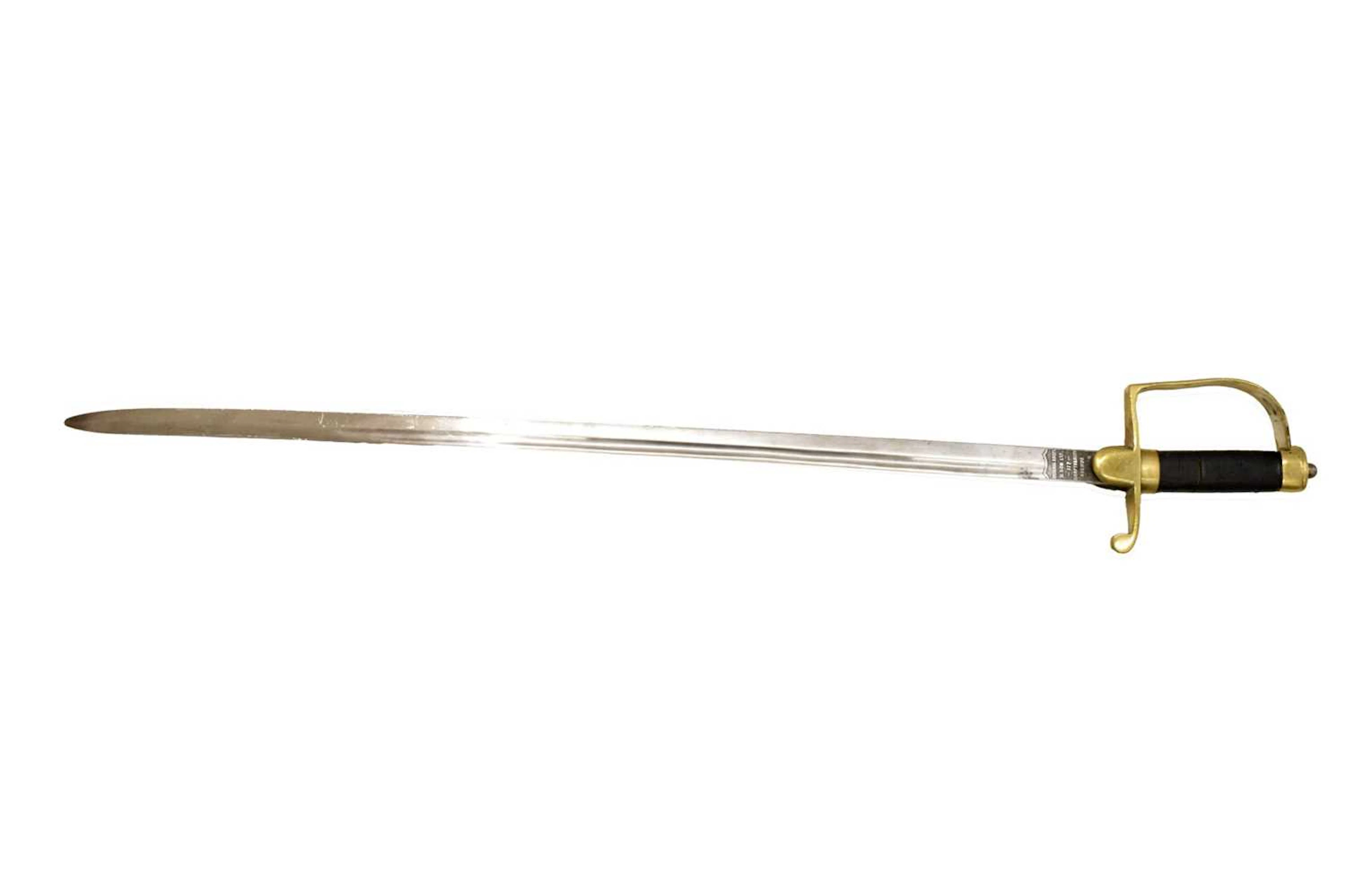 British Artillery Gunner-style sword