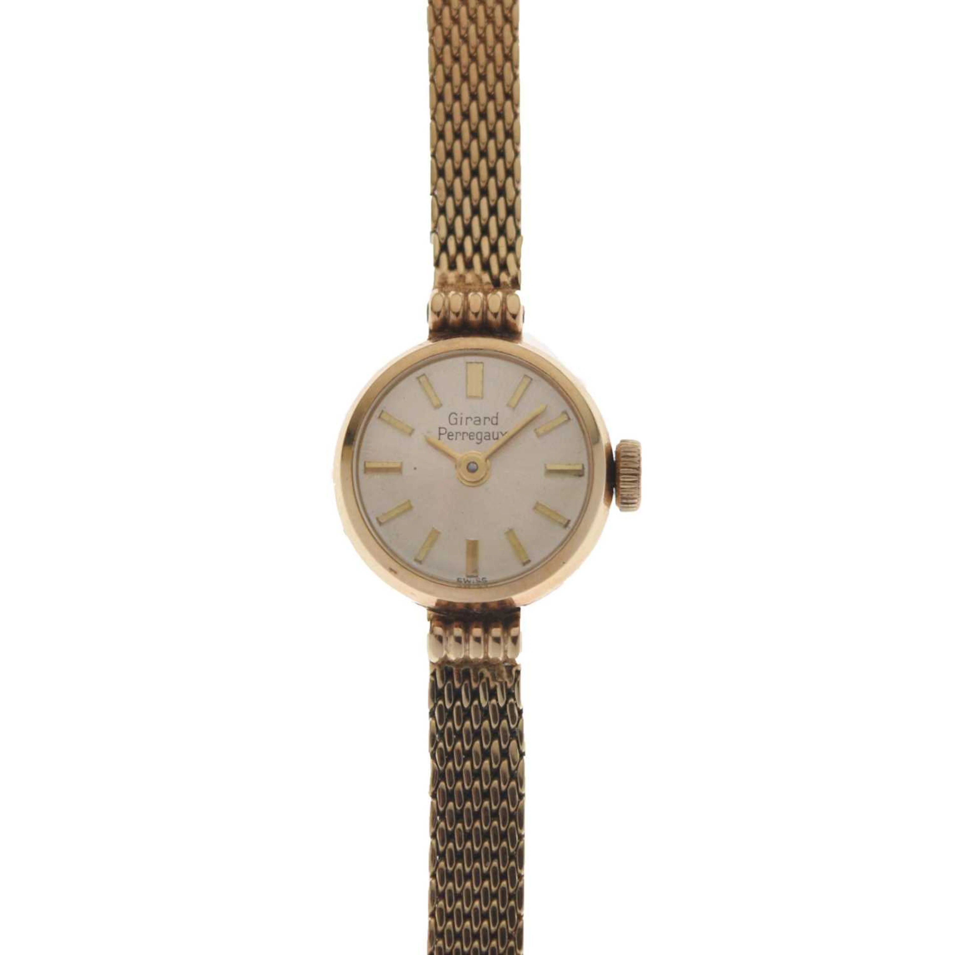 Girard-Perregaux - Lady's 1960s 9ct gold bracelet watch