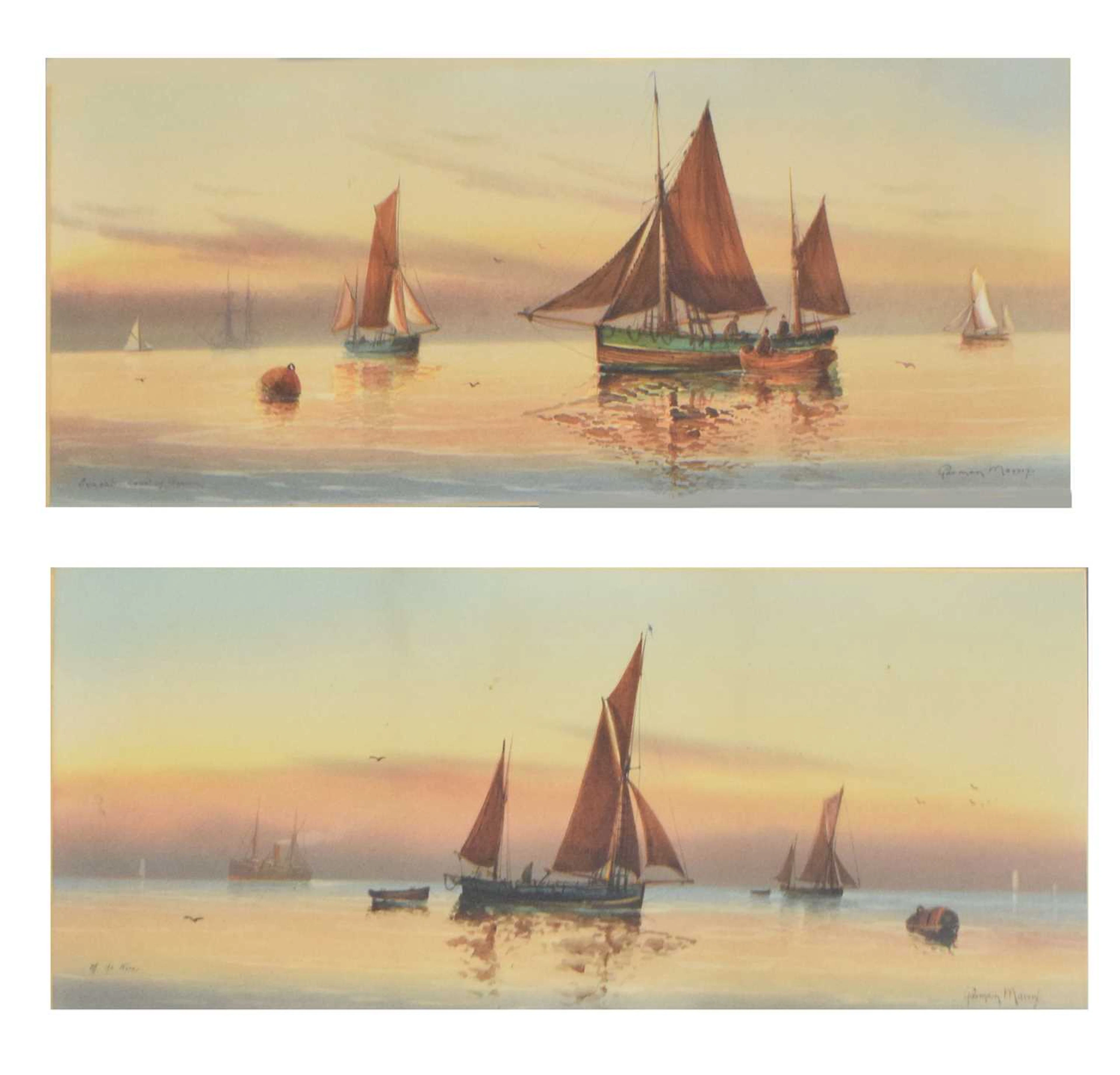 Garman Morris (British, 1860–1935) - Pair of watercolours