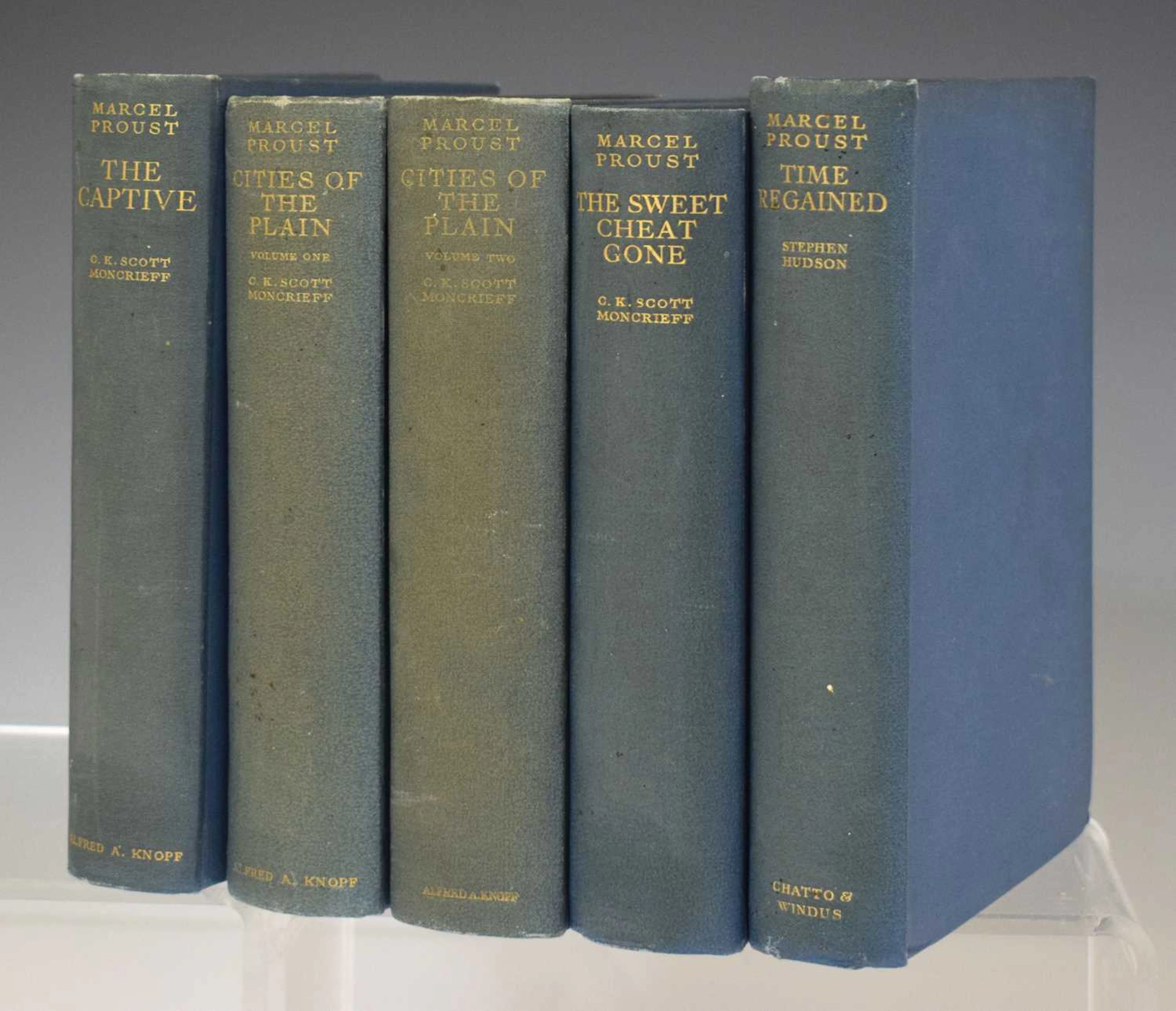 Marcel Proust - Collection of first UK editions