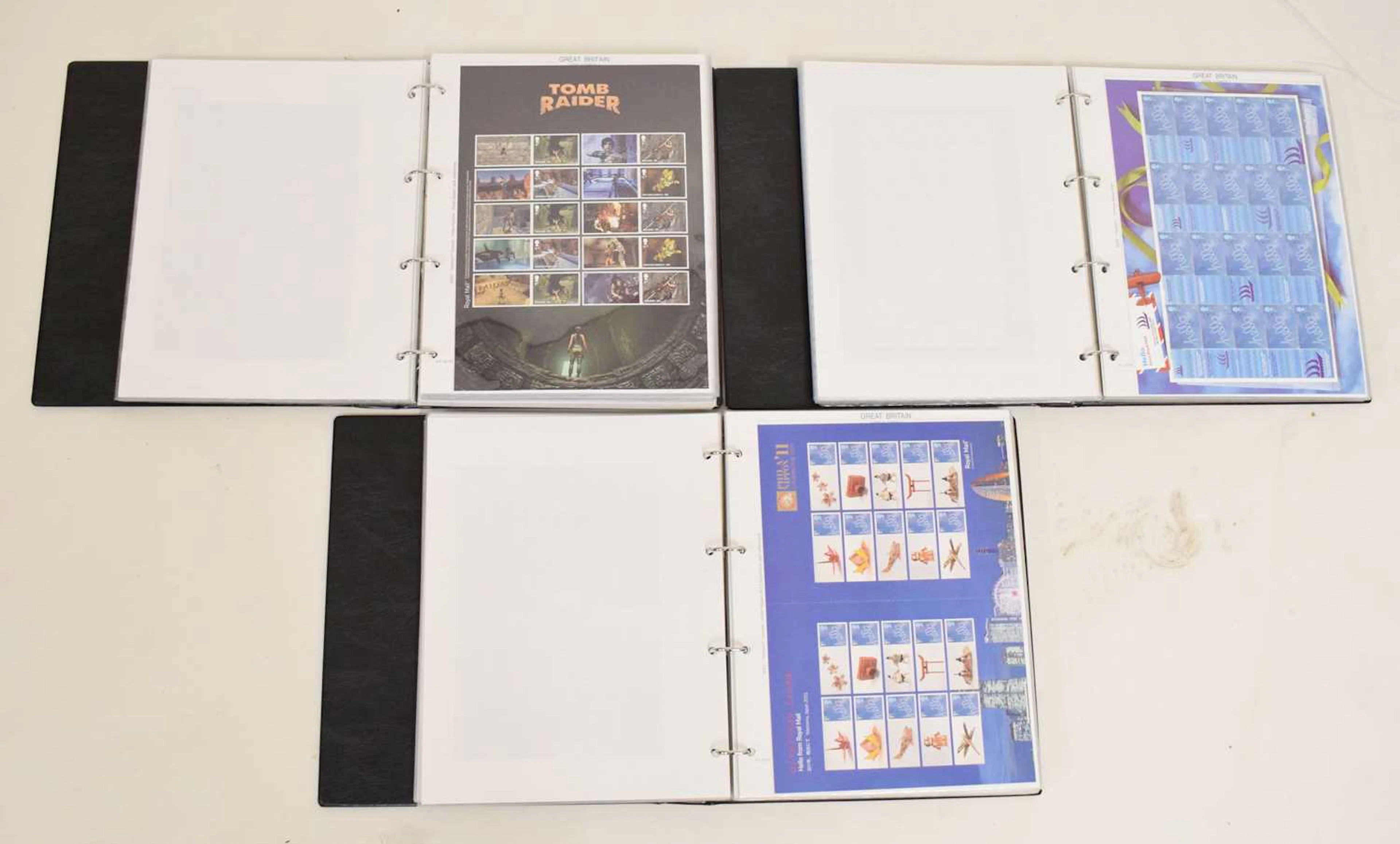Collection of Royal Mail Elizabeth II to Charles III Smiler Sheets