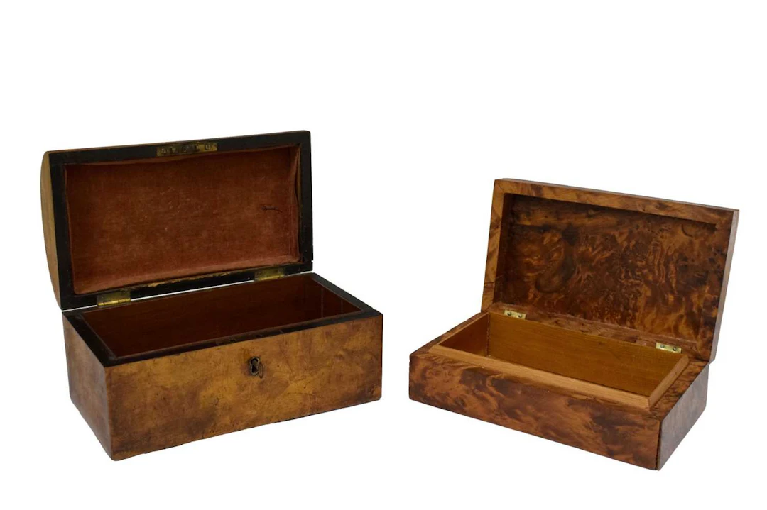 Early 20th century dome topped box