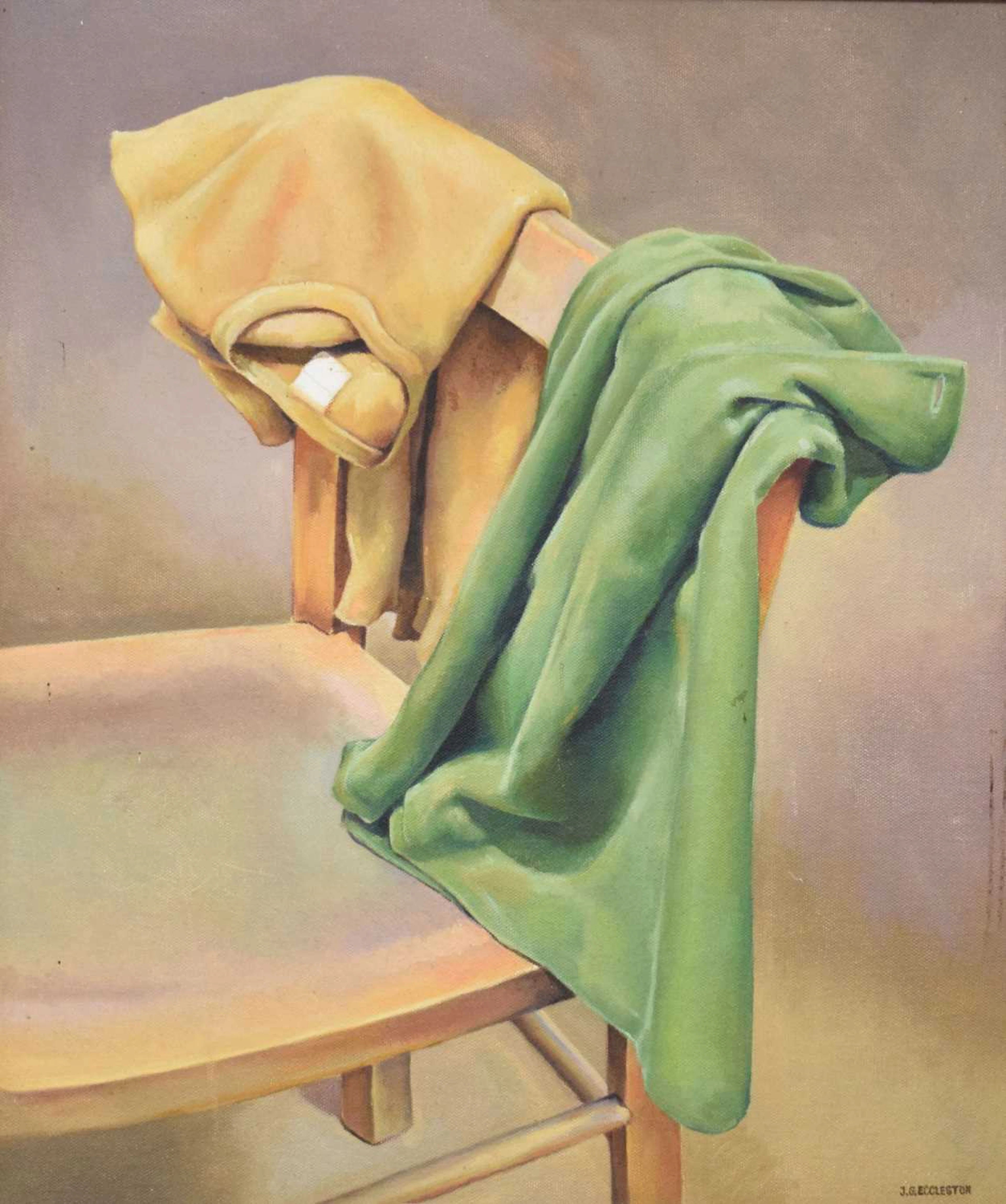 James Guy Eccleston (British, b.1972) - Oil on board - Still life
