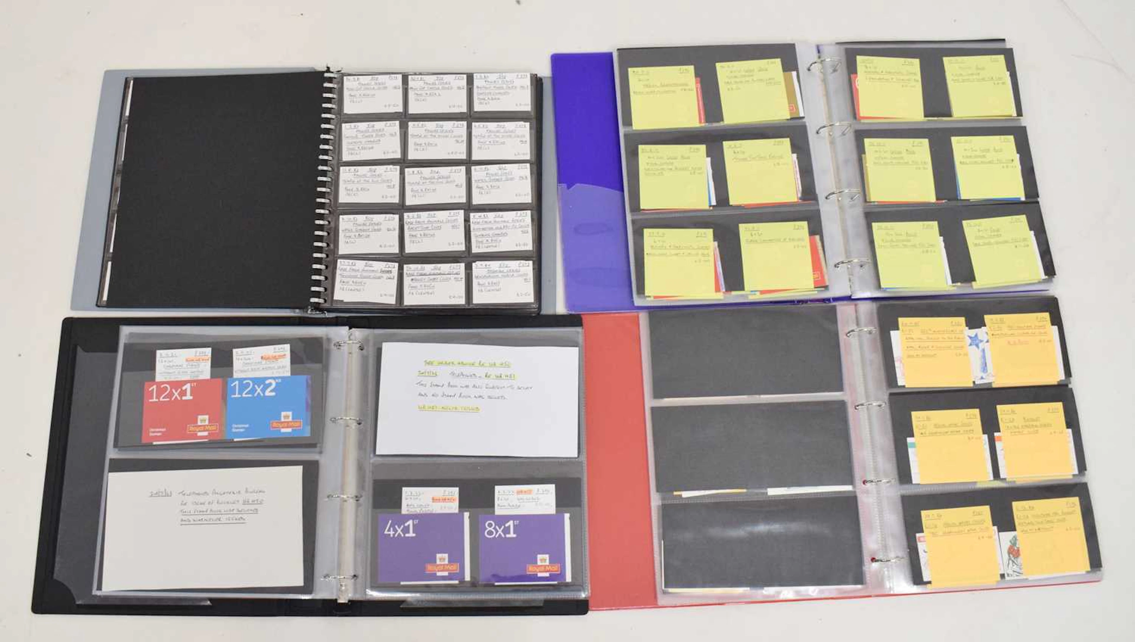 Collection of Royal Mail Elizabeth II to Charles III stamp booklets