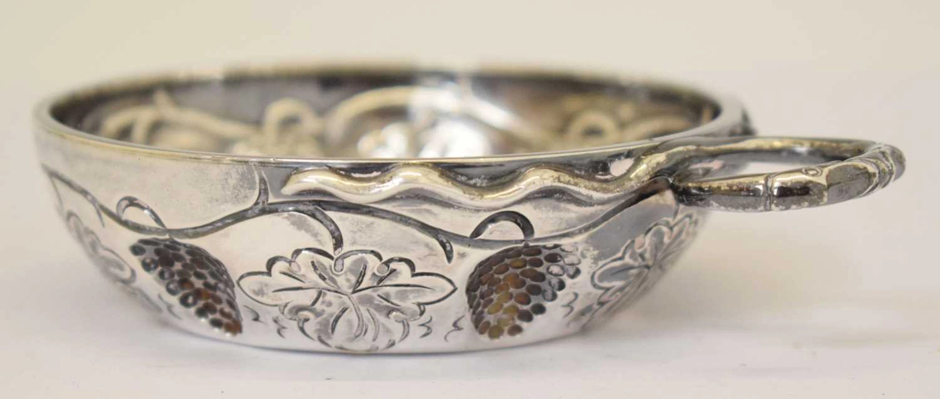 Elizabeth II silver tastevin