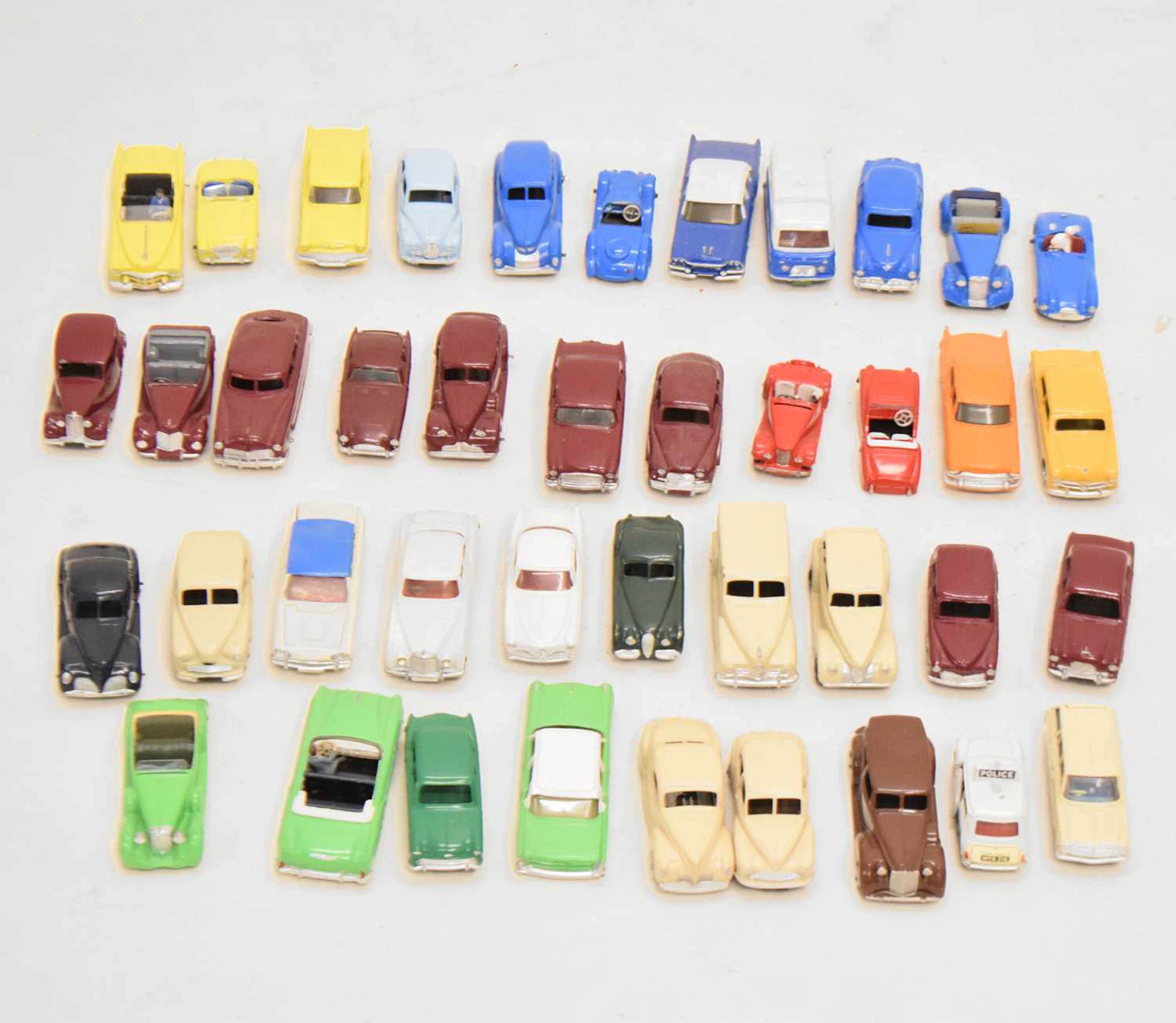 Dinky Toys - Group of forty-one repainted/restored diecast models