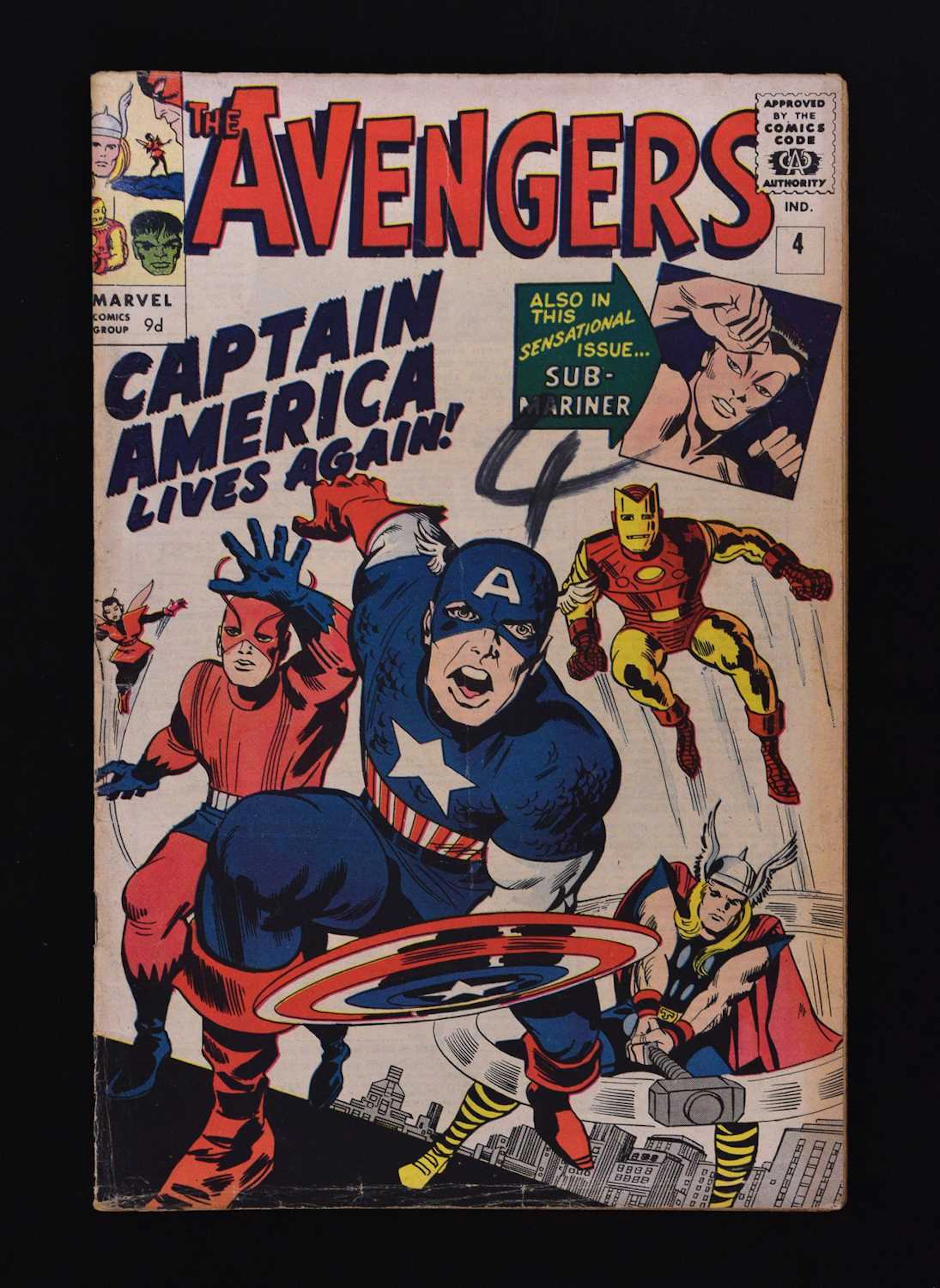 The Avengers, Issue No. 4 (Marvel Comics, March 1964)