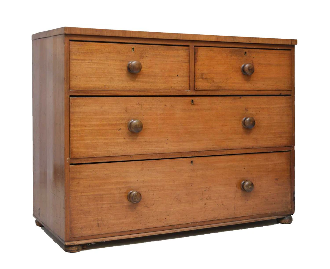 19th century mahogany chest of drawers