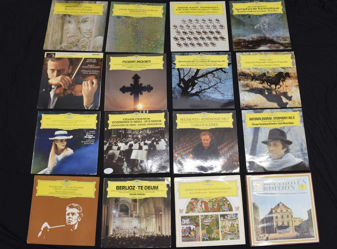 Quantity of mainly Deutsche Grammophon classical LP albums