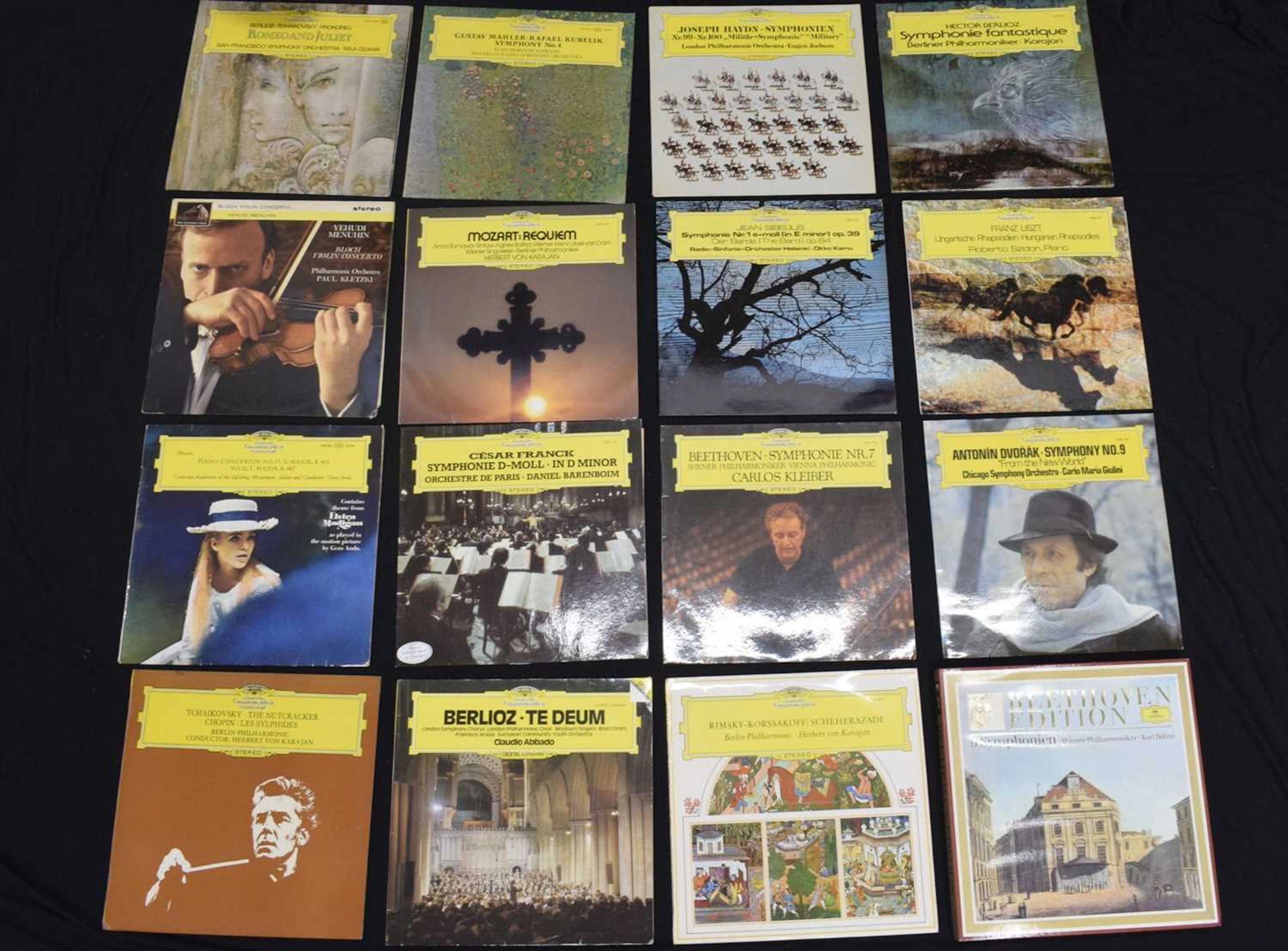 Quantity of mainly Deutsche Grammophon classical LP albums
