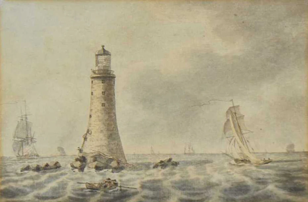 William Hay (fl. 1776-1797) - Watercolour over pen and ink