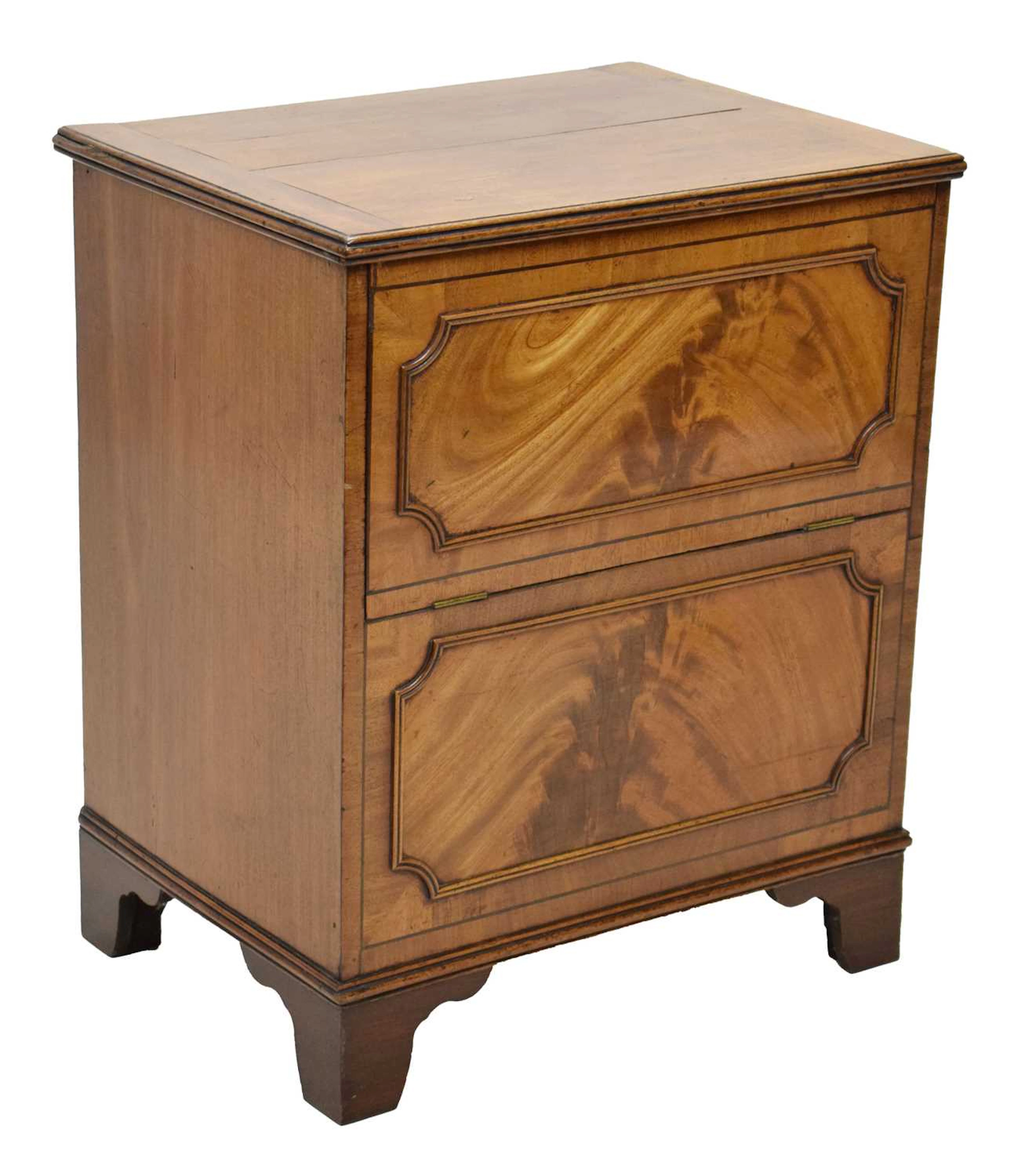 19th century mahogany commode