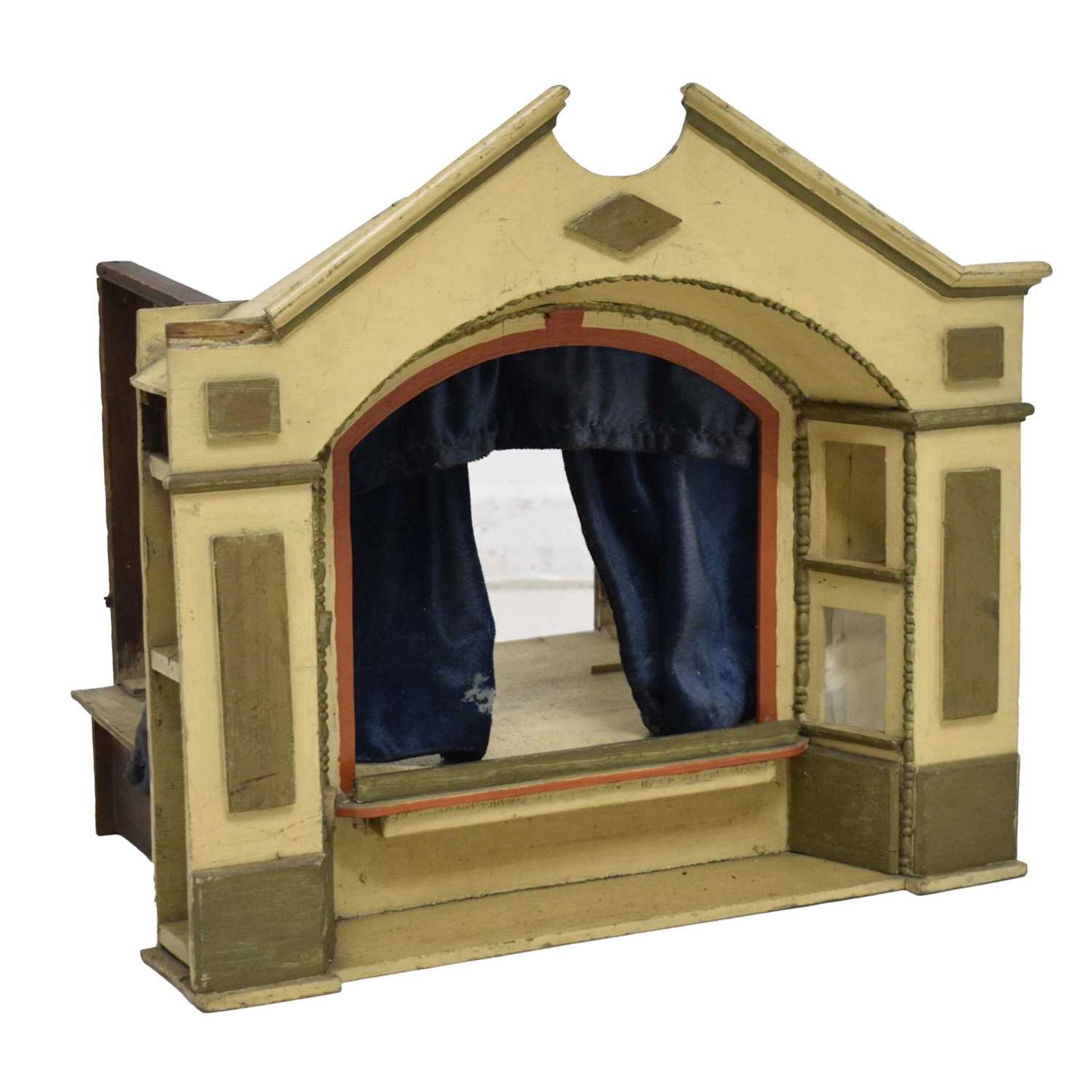 Wooden Toy Theatre, circa 1930s