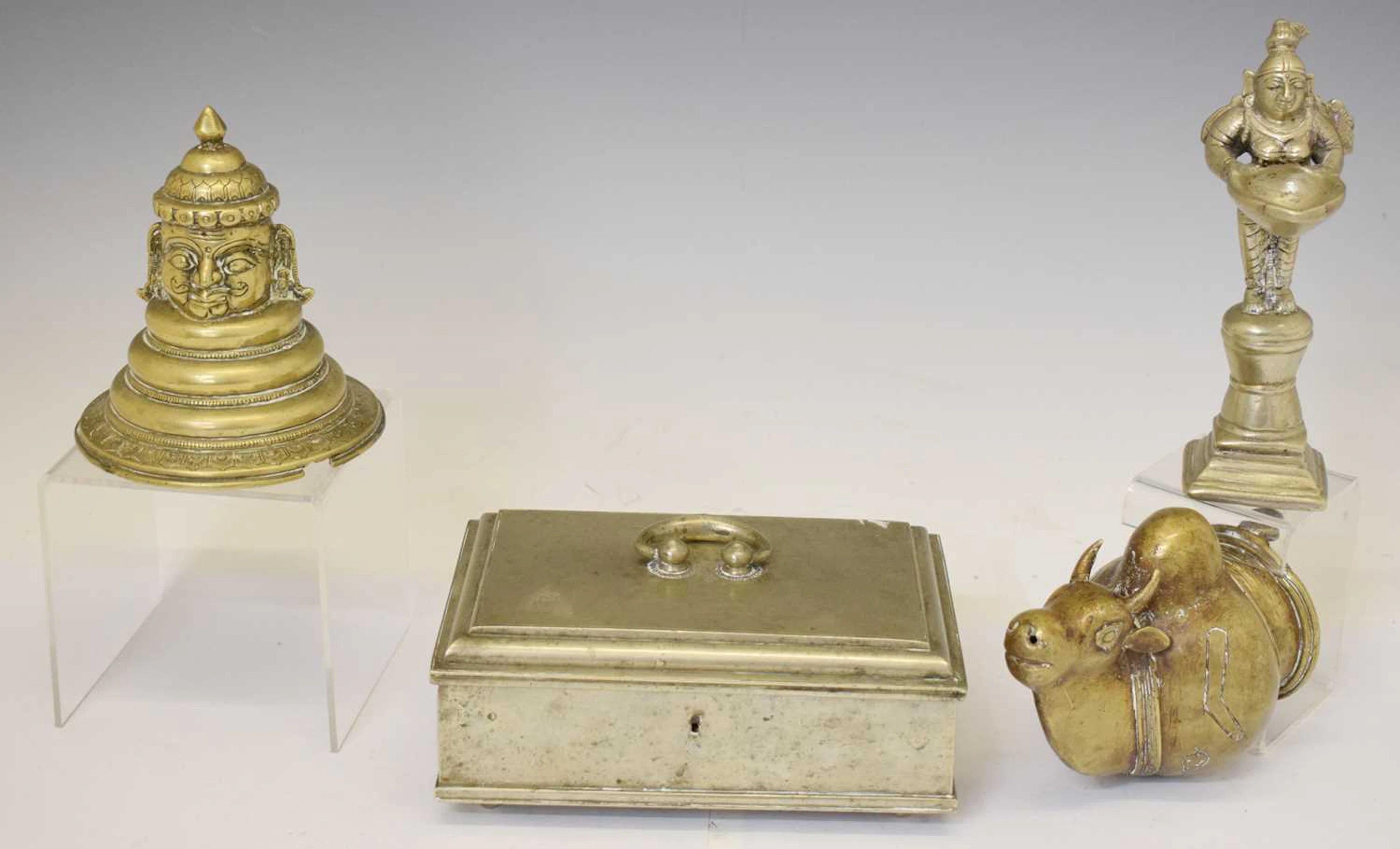Four items of Indian metalwork