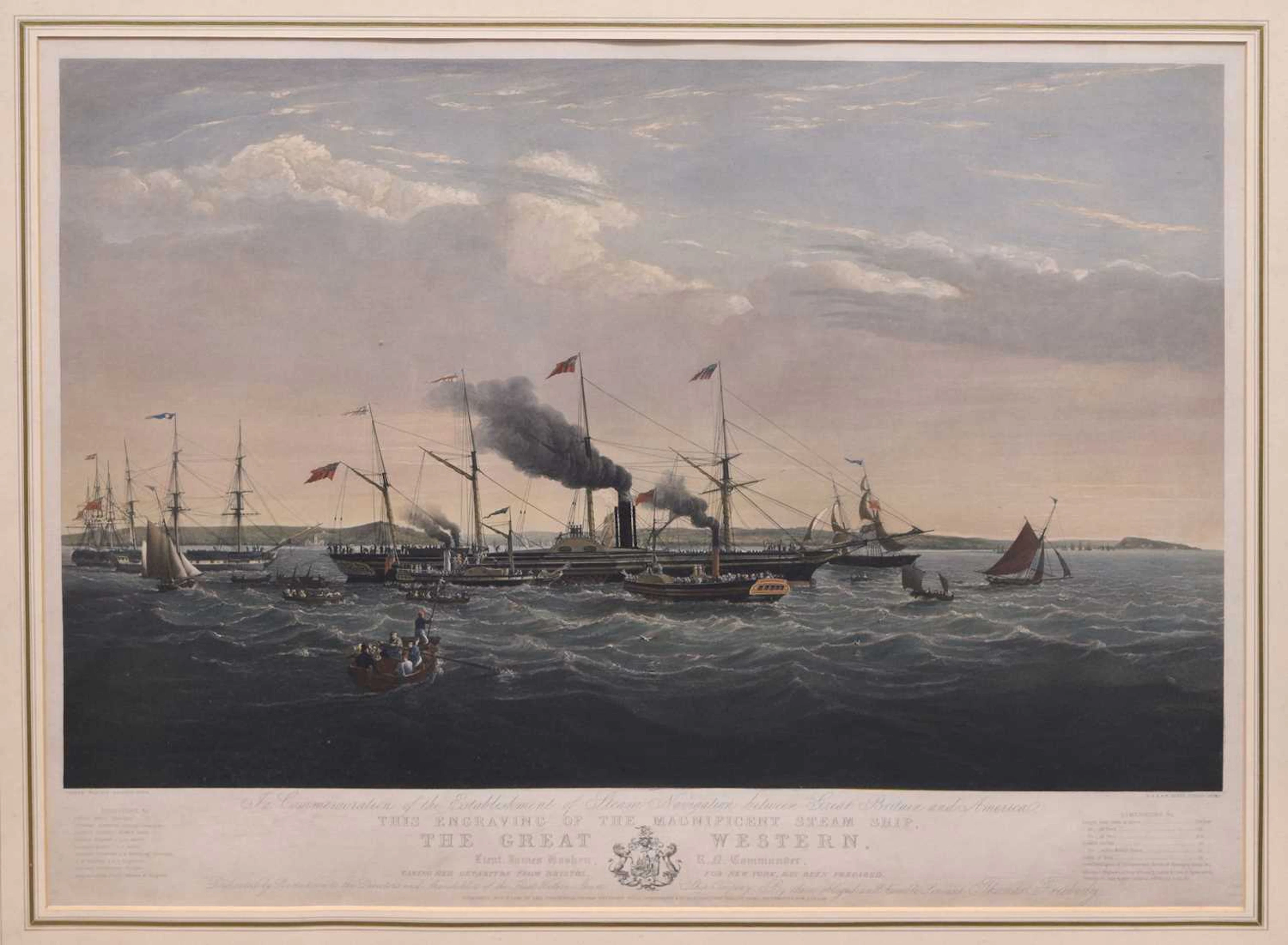Reeve after Joseph Walter of Bristol - Steamship Great Western