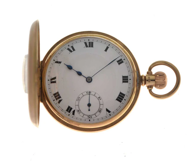Marvin - George V 9ct gold half hunter pocket watch