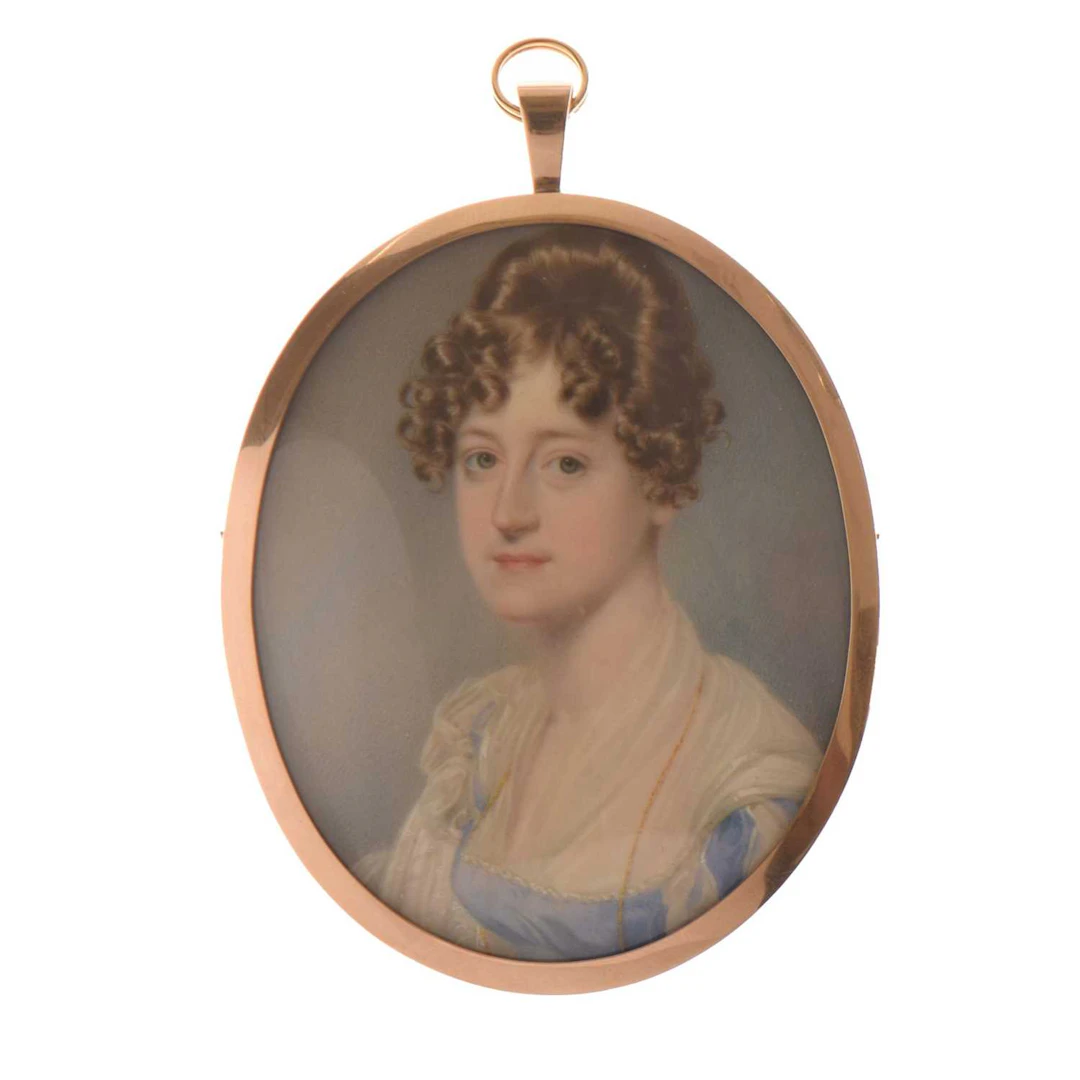 John Cox Dillman Engleheart (British, 1784–1862) - Ivory portrait