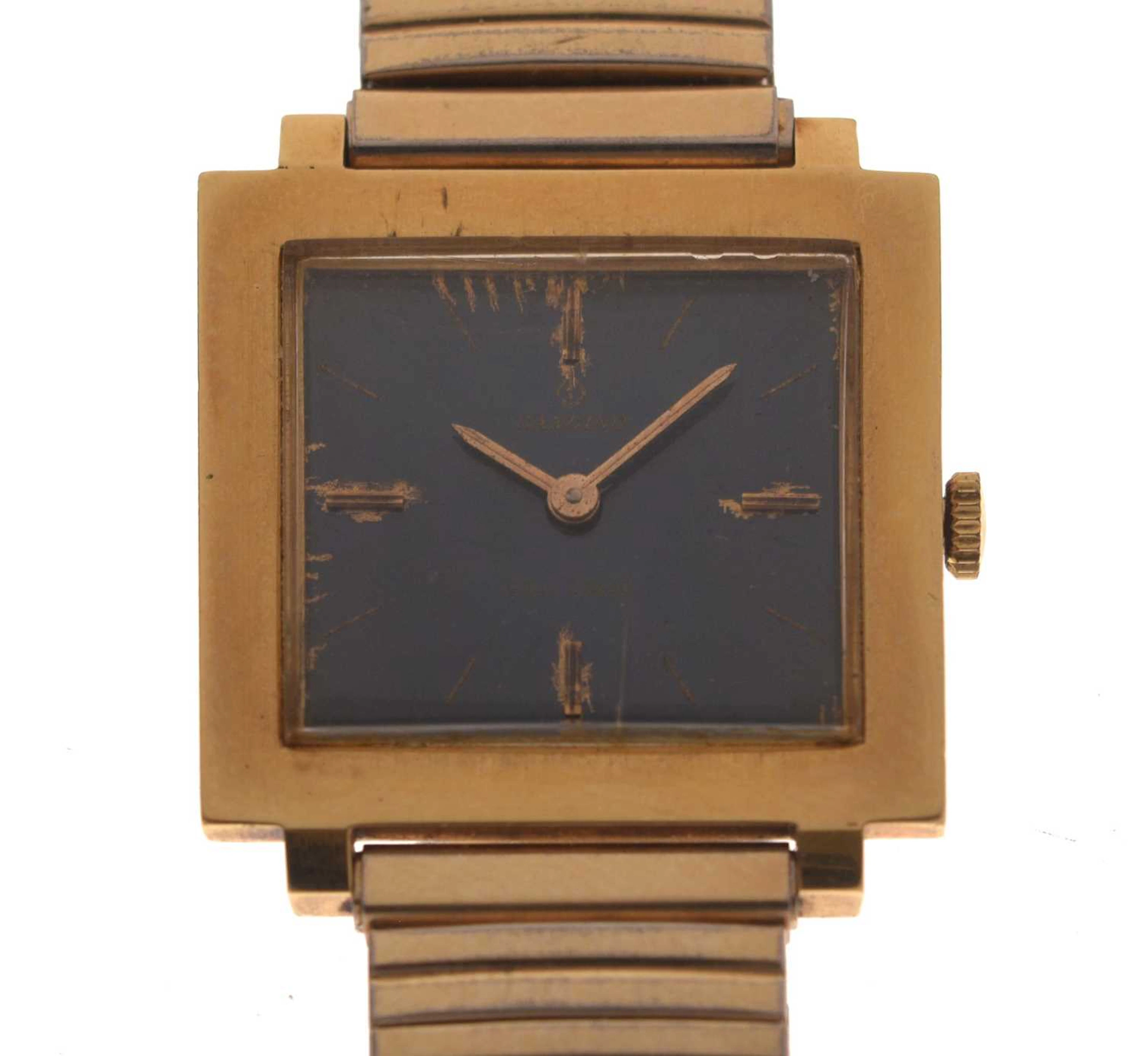 Candino - 18ct gold cased bracelet watch