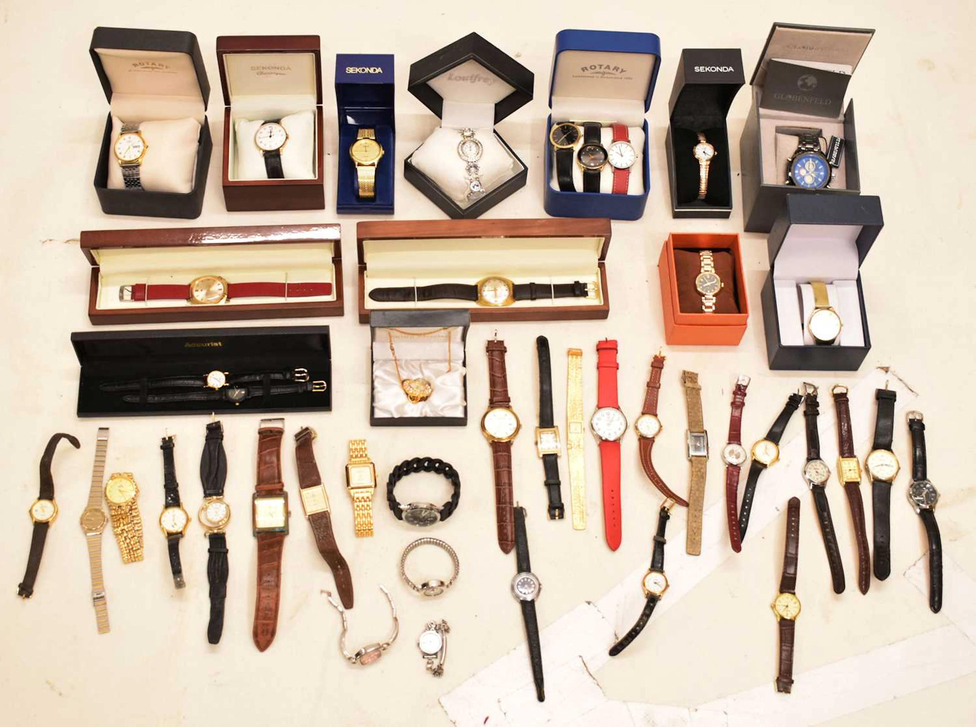 Collection of fashion watches