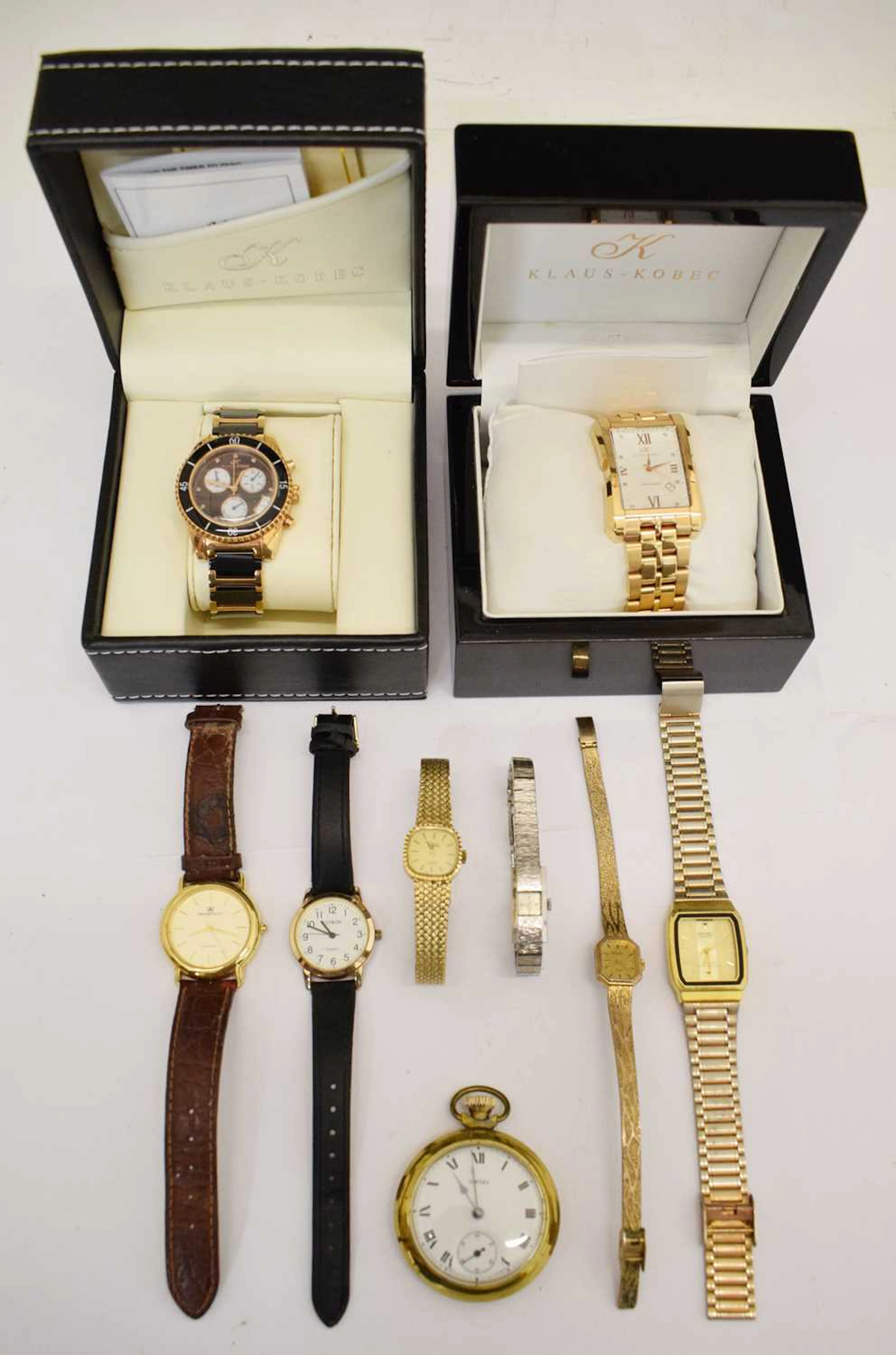 Collection of fashion watches