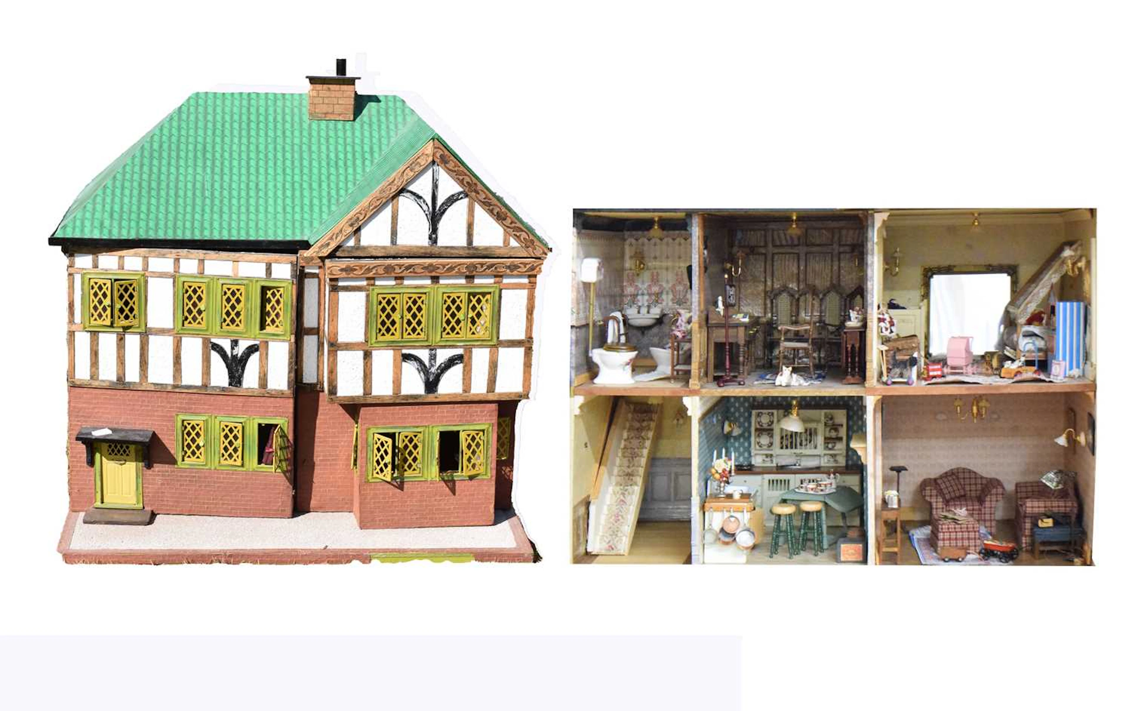 Mid 20th century Triang doll's house