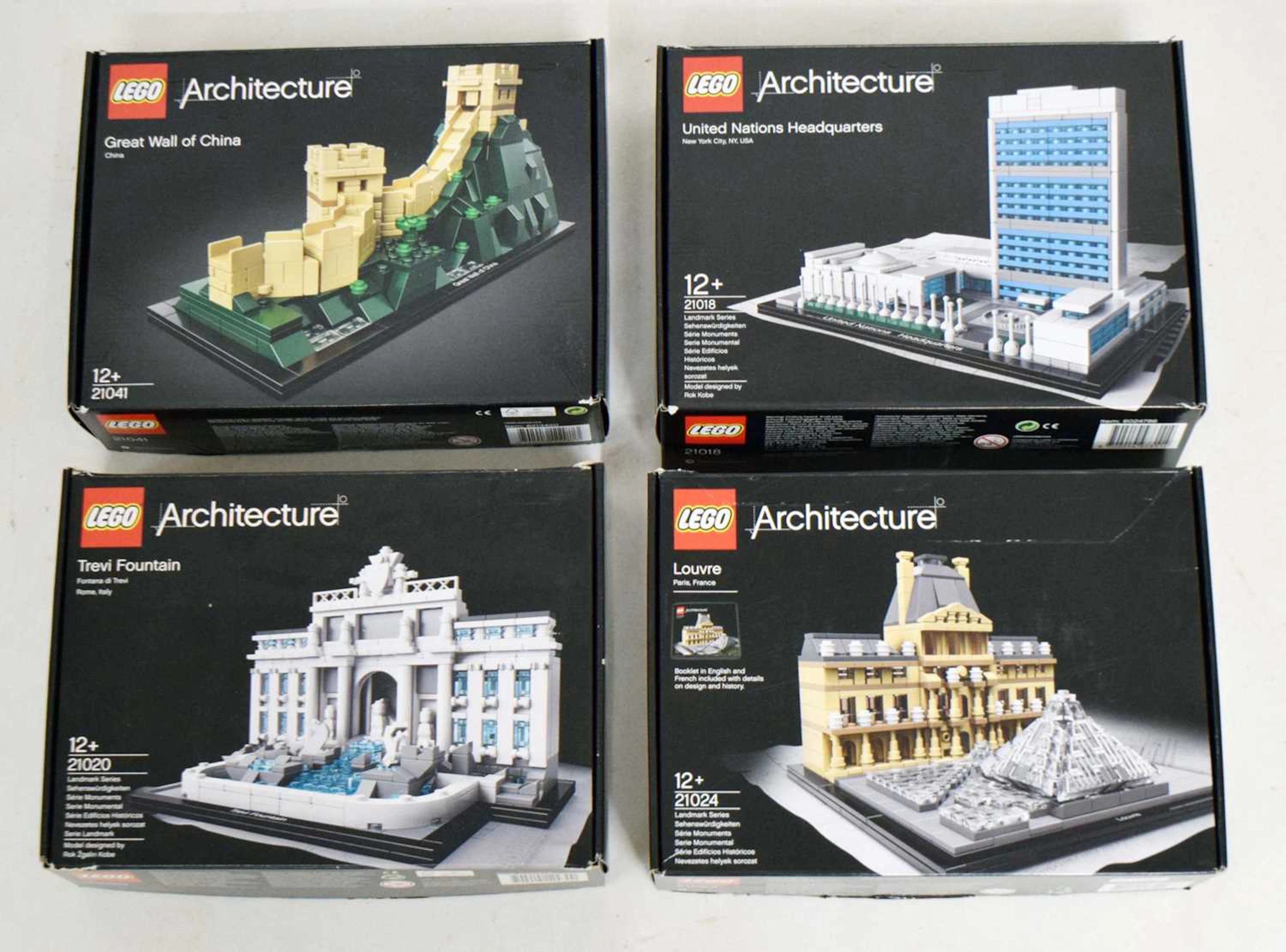 LEGO Architecture - Group of four sets