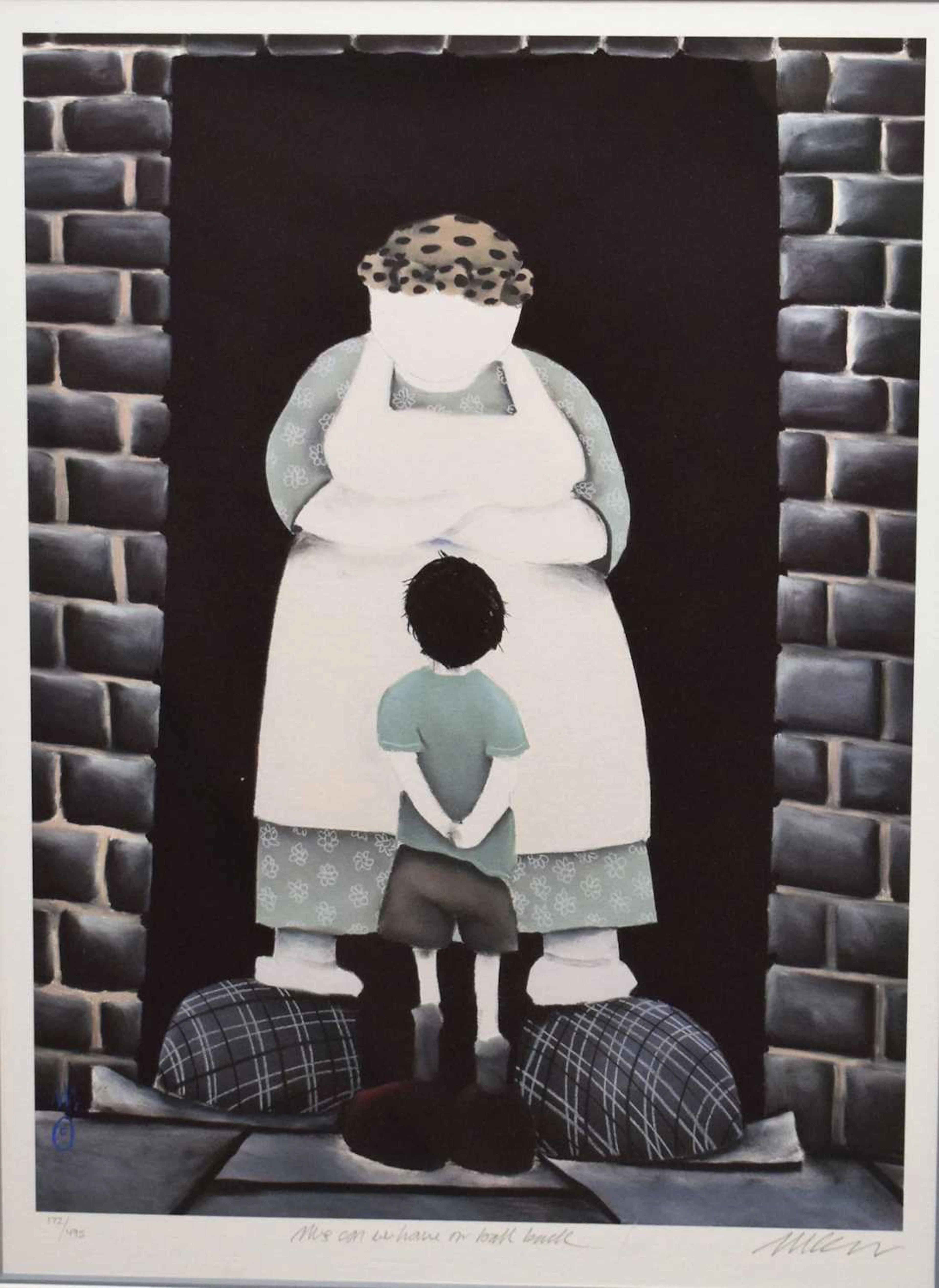 ARR Mackenzie Thorpe (British, b. 1956) - Signed limited edition print