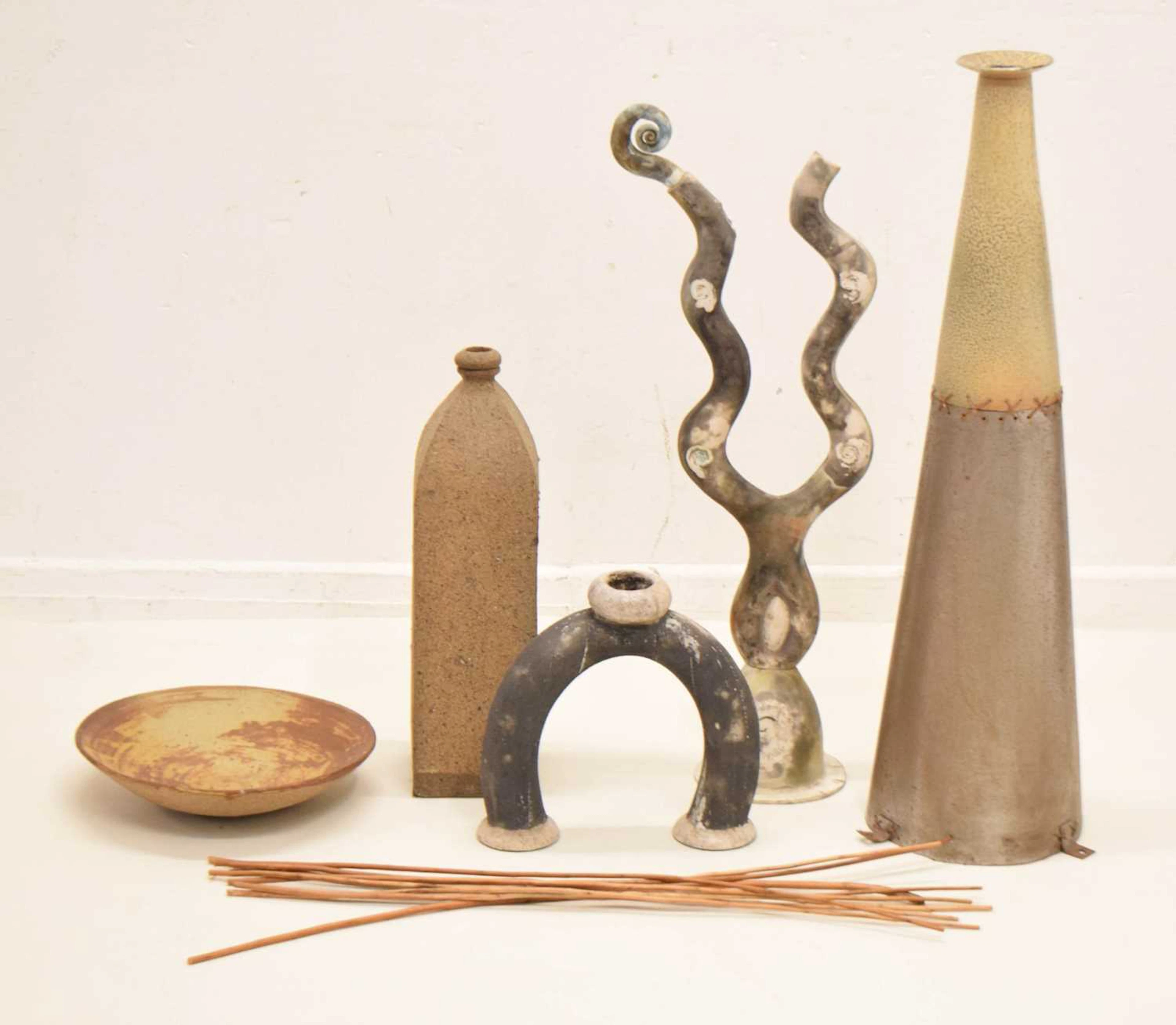 Collection of late 20th century and contemporary studio pottery