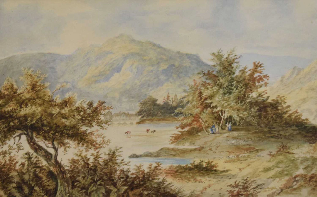 English School, 19th century - Lakeland view