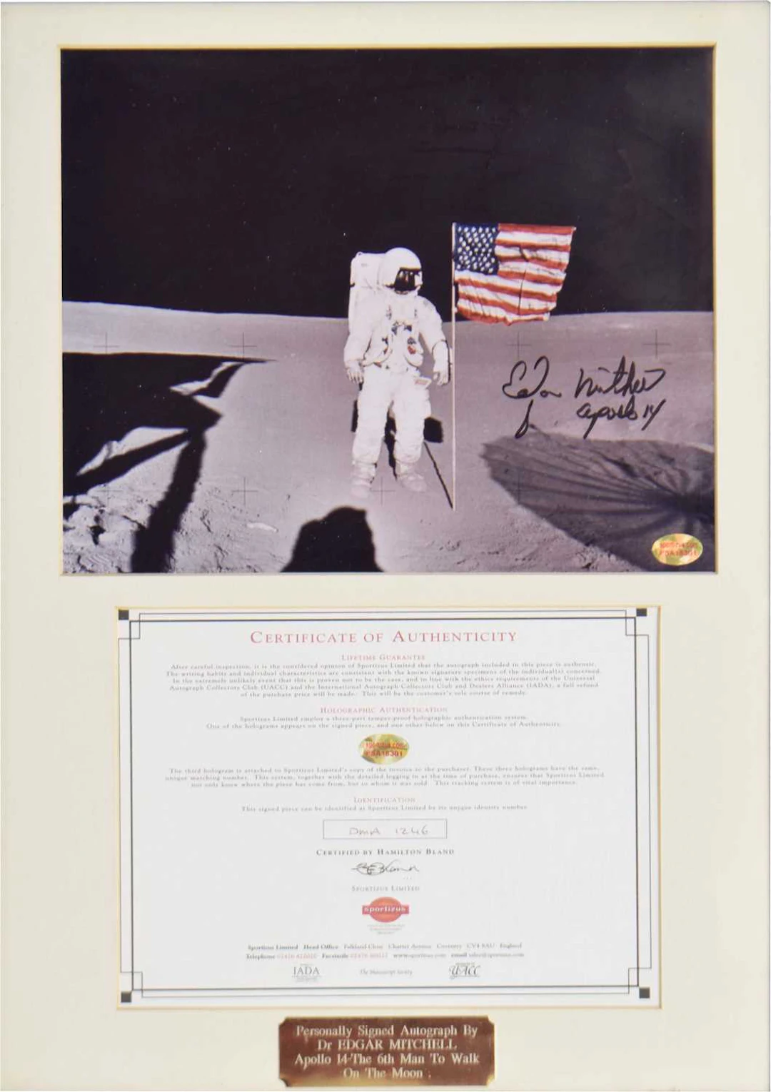 Edgar Dean Mitchell (1930-2016) - 'Apollo 14 - The 6th Man To Walk