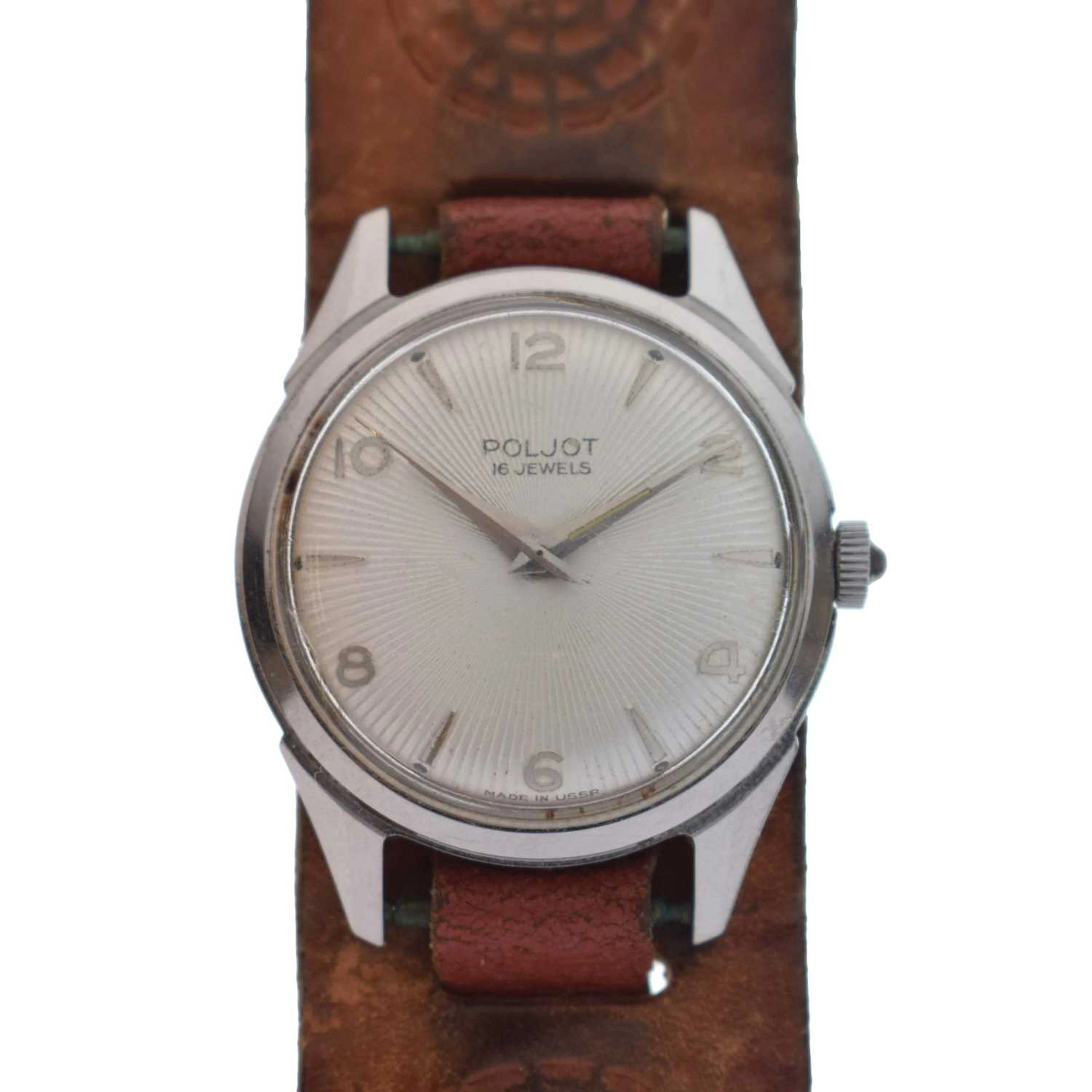 Poljot - Russian stainless steel cased wristwatch
