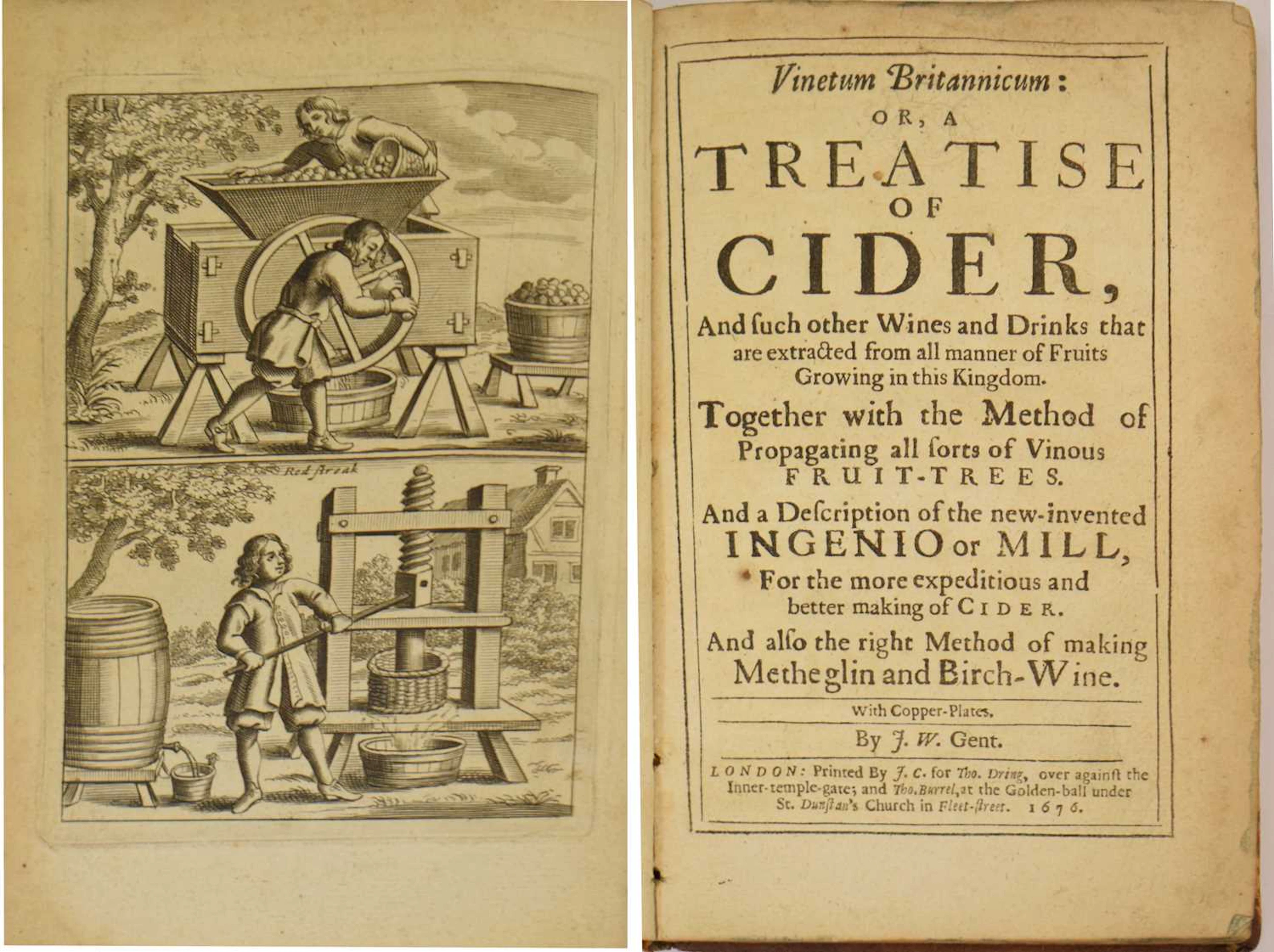 J.W. Gent [John Worlidge], 'Vinetum Britannicum; or, a Treatise of