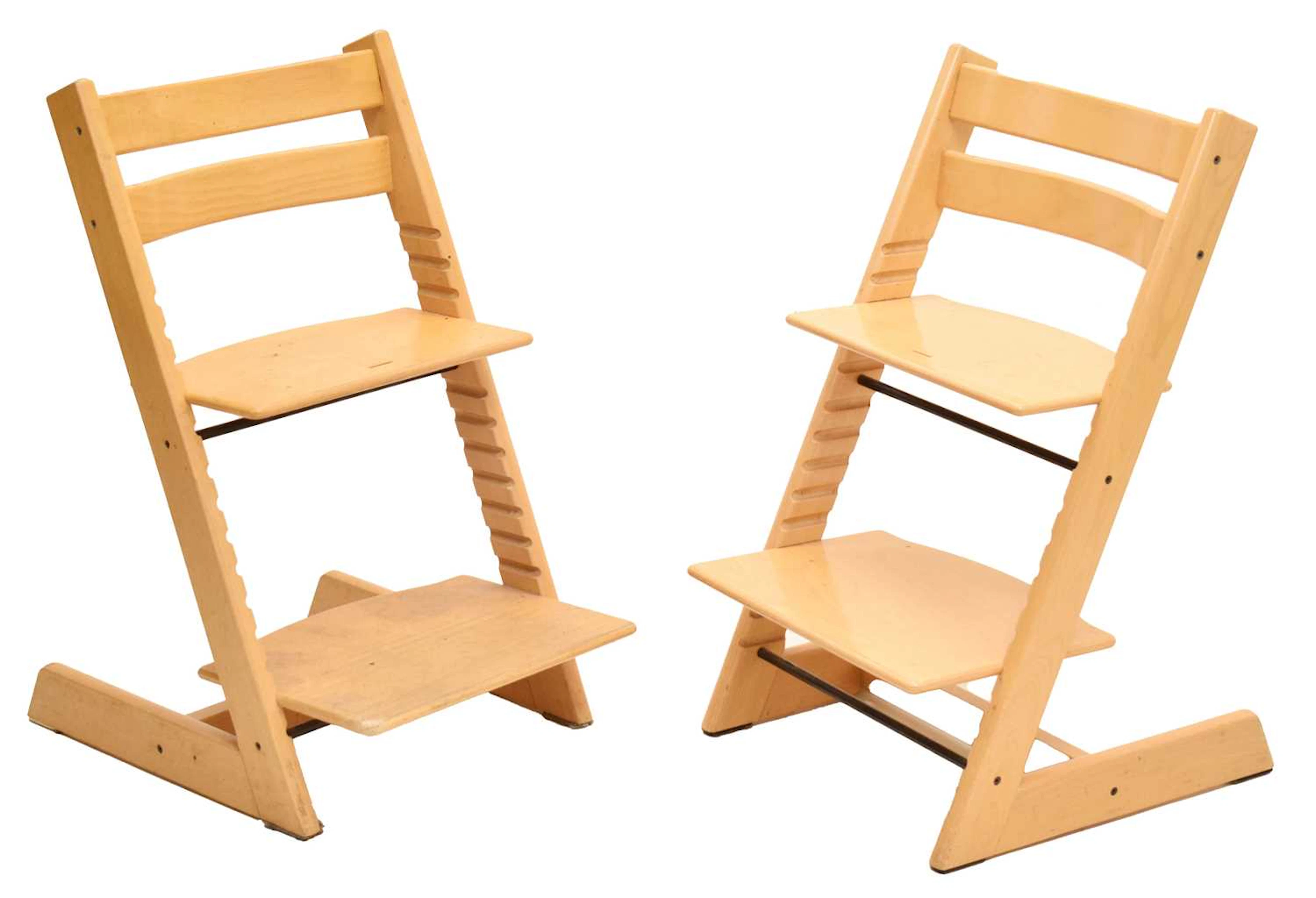 Peter Opsvik for Stokke, Norway - Pair of Tripp Trapp adjustable child's