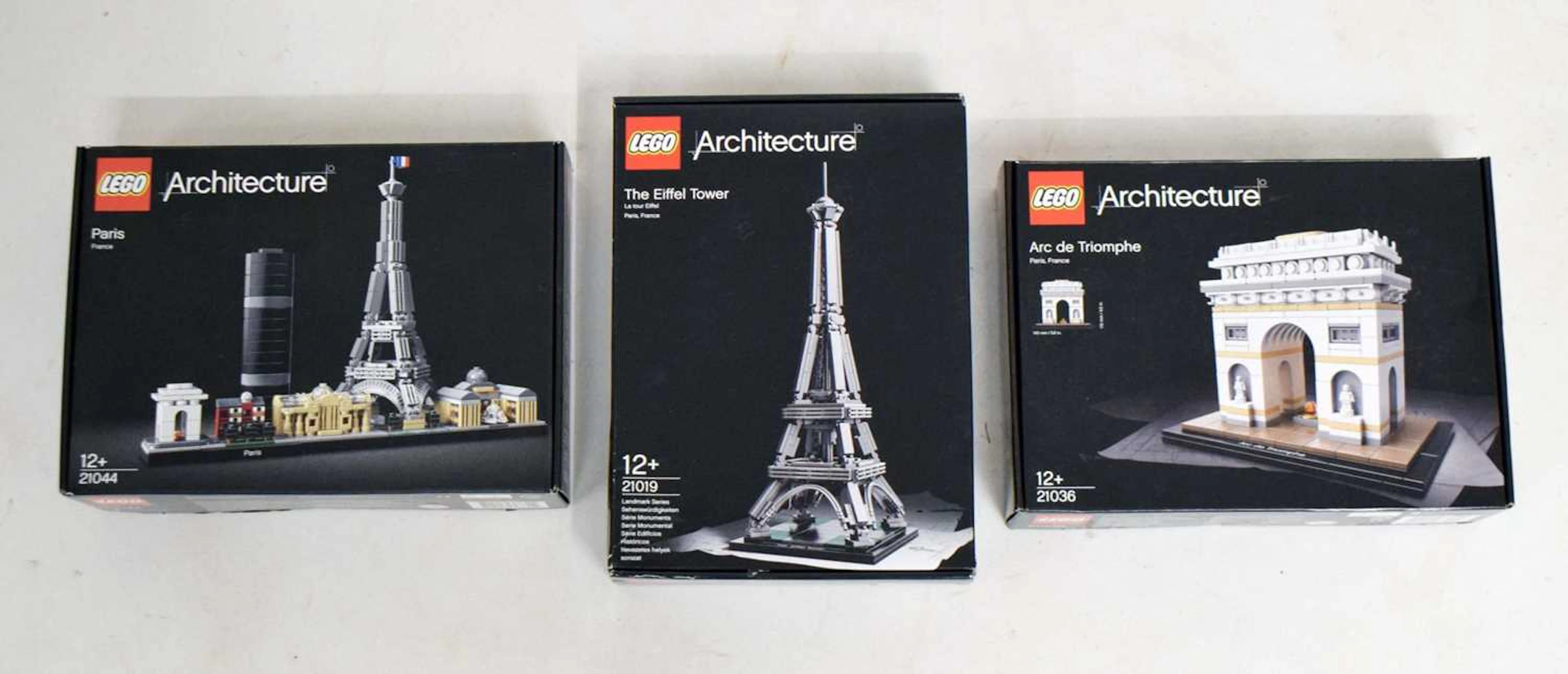 LEGO Architecture - Group of three Paris sets