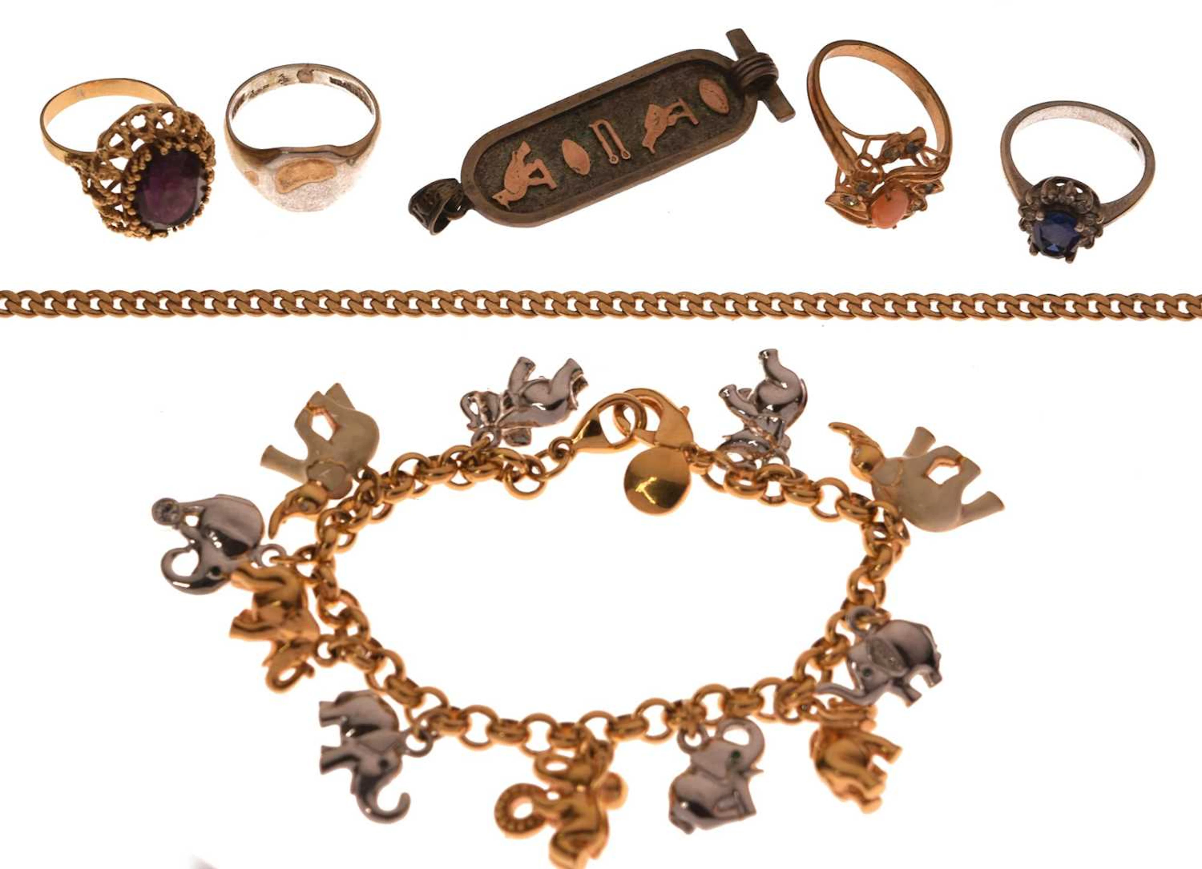 Small quantity of costume jewellery, etc