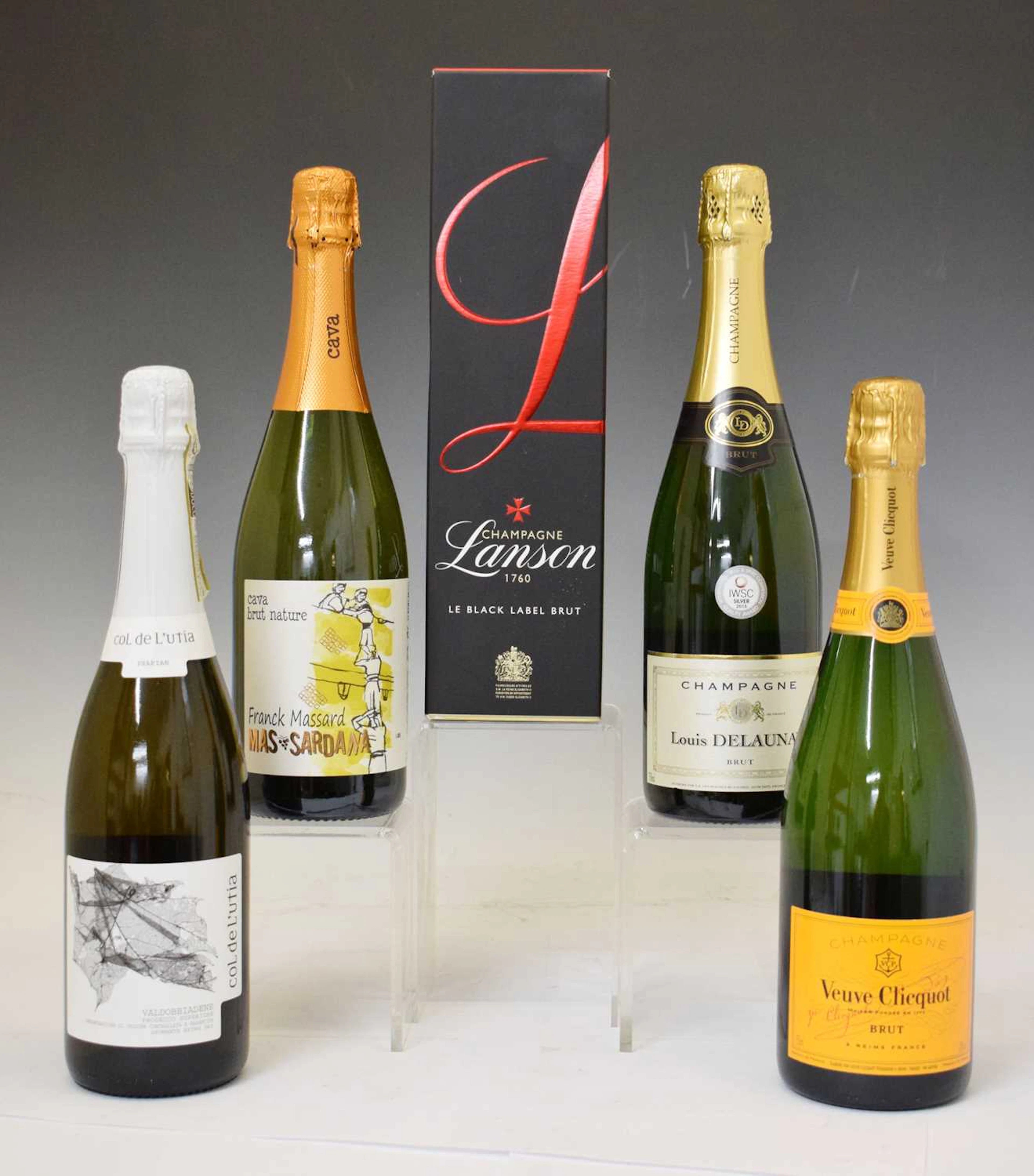 Lanson Champagne, Veuve Cliquot Champagne, etc